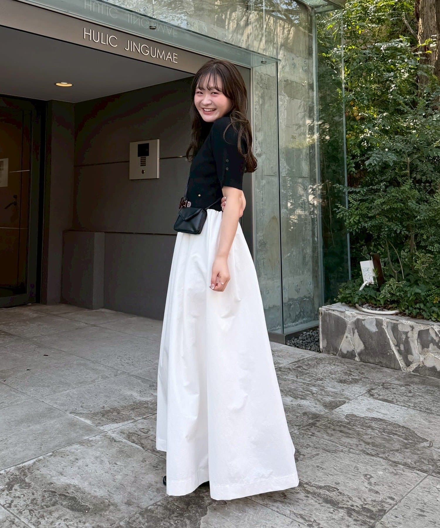 mystic(ミスティック) 《4/3(FRI) 12:00予約START》【@__misa__03企画】プレート付きドッキング半袖ワンピース