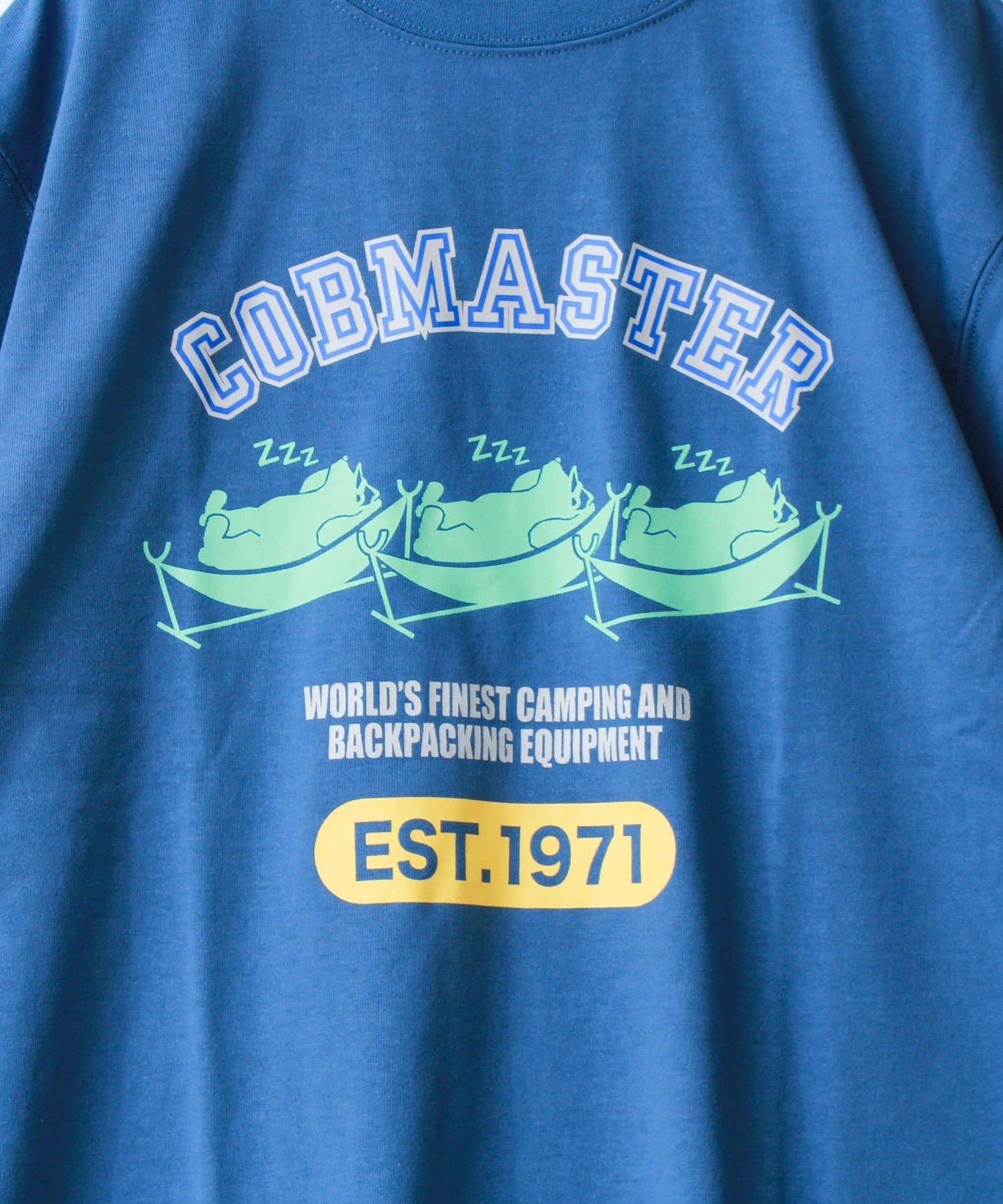 FREDY & GLOSTER(フレディ アンド グロスター) 【COBMASTER/コブマスター】T/C度詰め天竺ハンモックベアーTEE