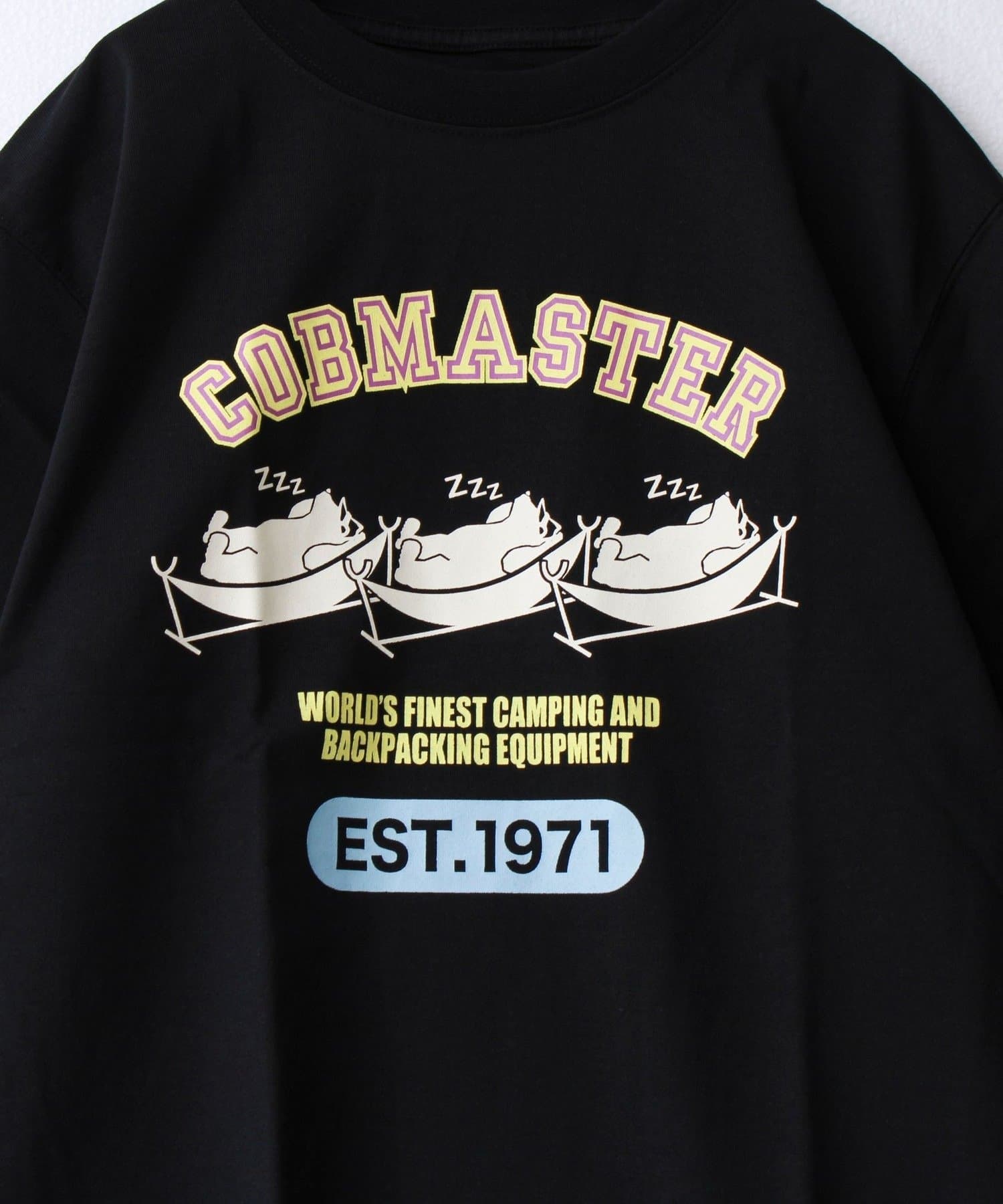 FREDY & GLOSTER(フレディ アンド グロスター) 【COBMASTER/コブマスター】T/C度詰め天竺ハンモックベアーTEE