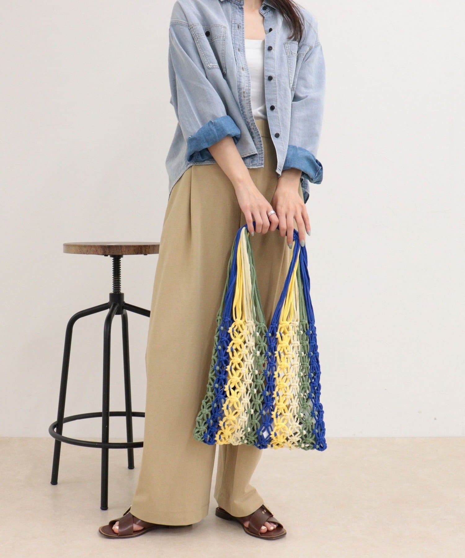 FREDY & GLOSTER(フレディ アンド グロスター) Tヤーンハンモックトートバッグ