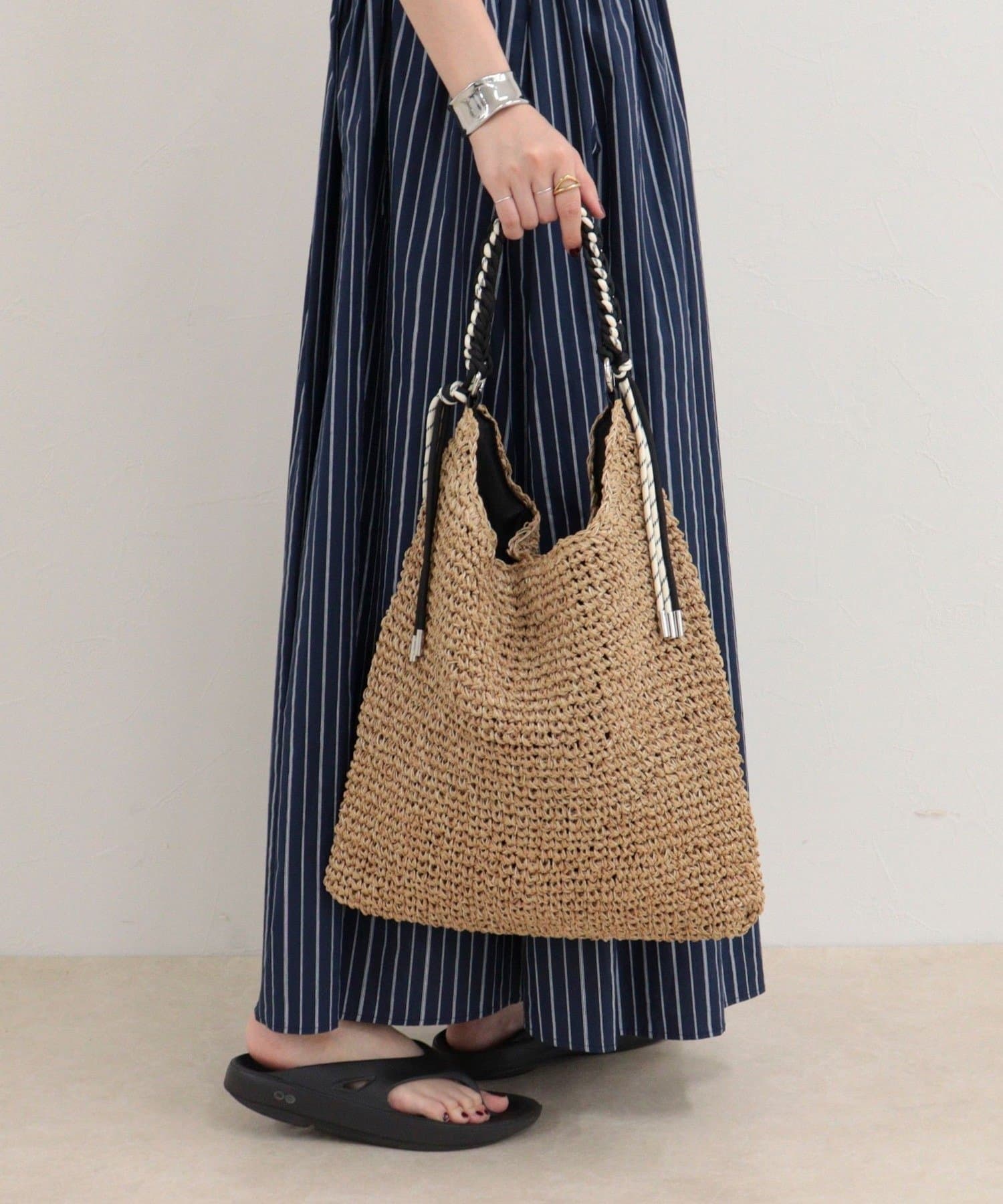 FREDY & GLOSTER(フレディ アンド グロスター) パラコードハンドルクロッシェトートバッグ