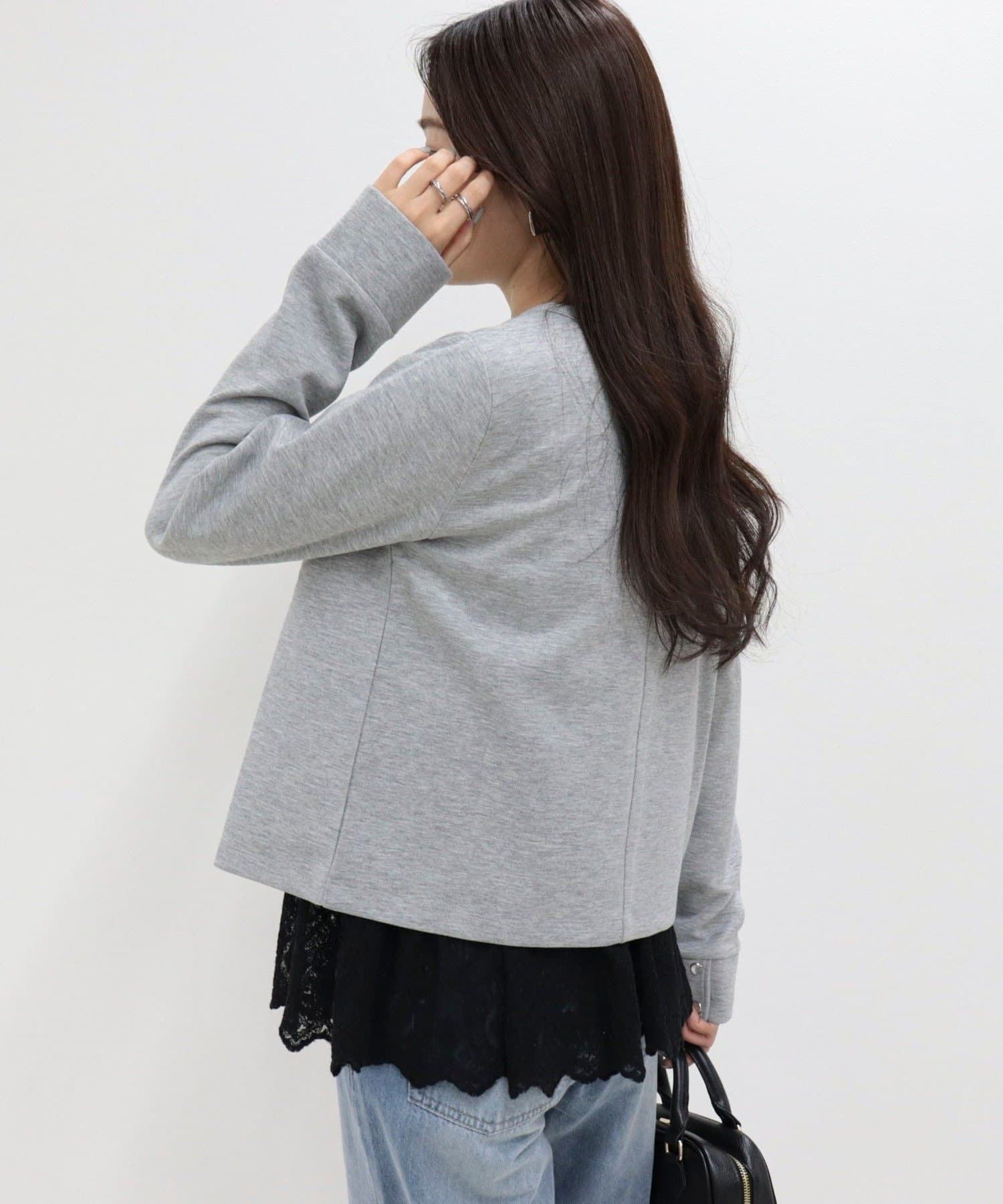 FREDY & GLOSTER(フレディ アンド グロスター) ドット釦ポンチカーディガン