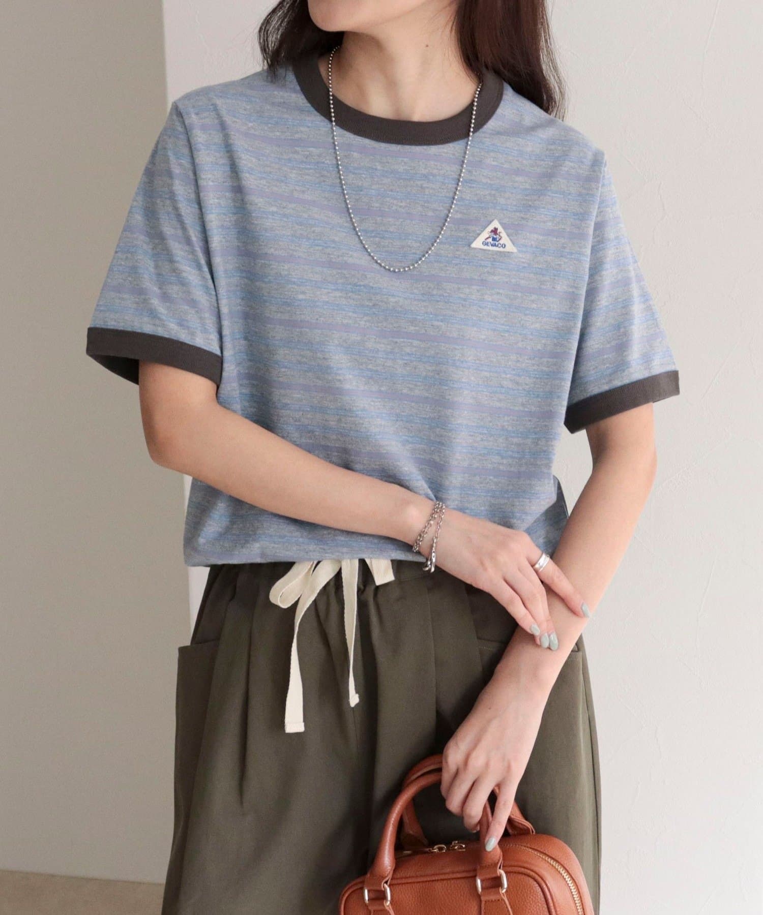 FREDY & GLOSTER(フレディ アンド グロスター) 【GEVACO/ゲバコ】別注リンガー半袖Tシャツ