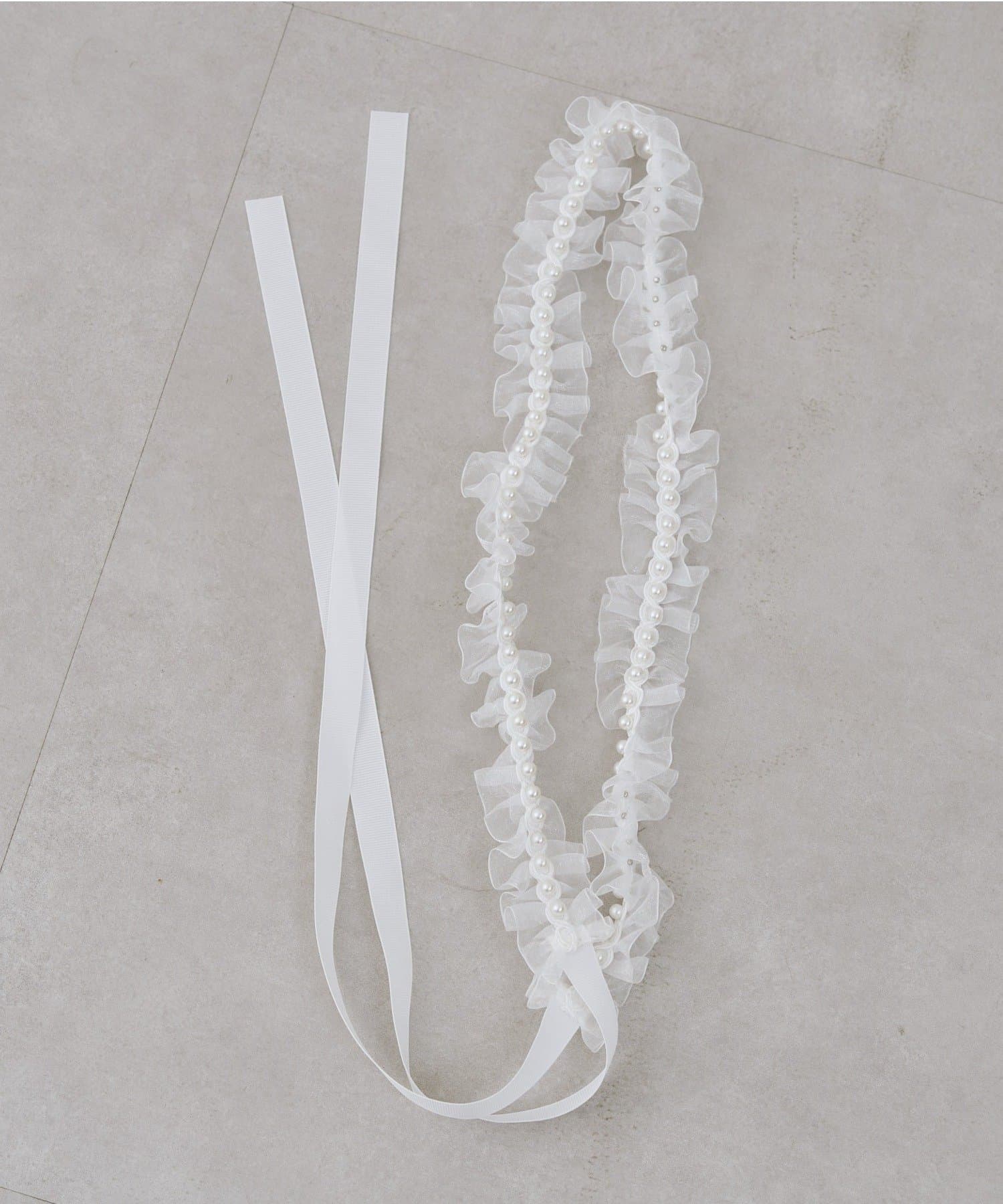 Remind me and forever(リマインドミーアンドフォーエバー) 【浴衣collection】オーガンジーパール帯止め