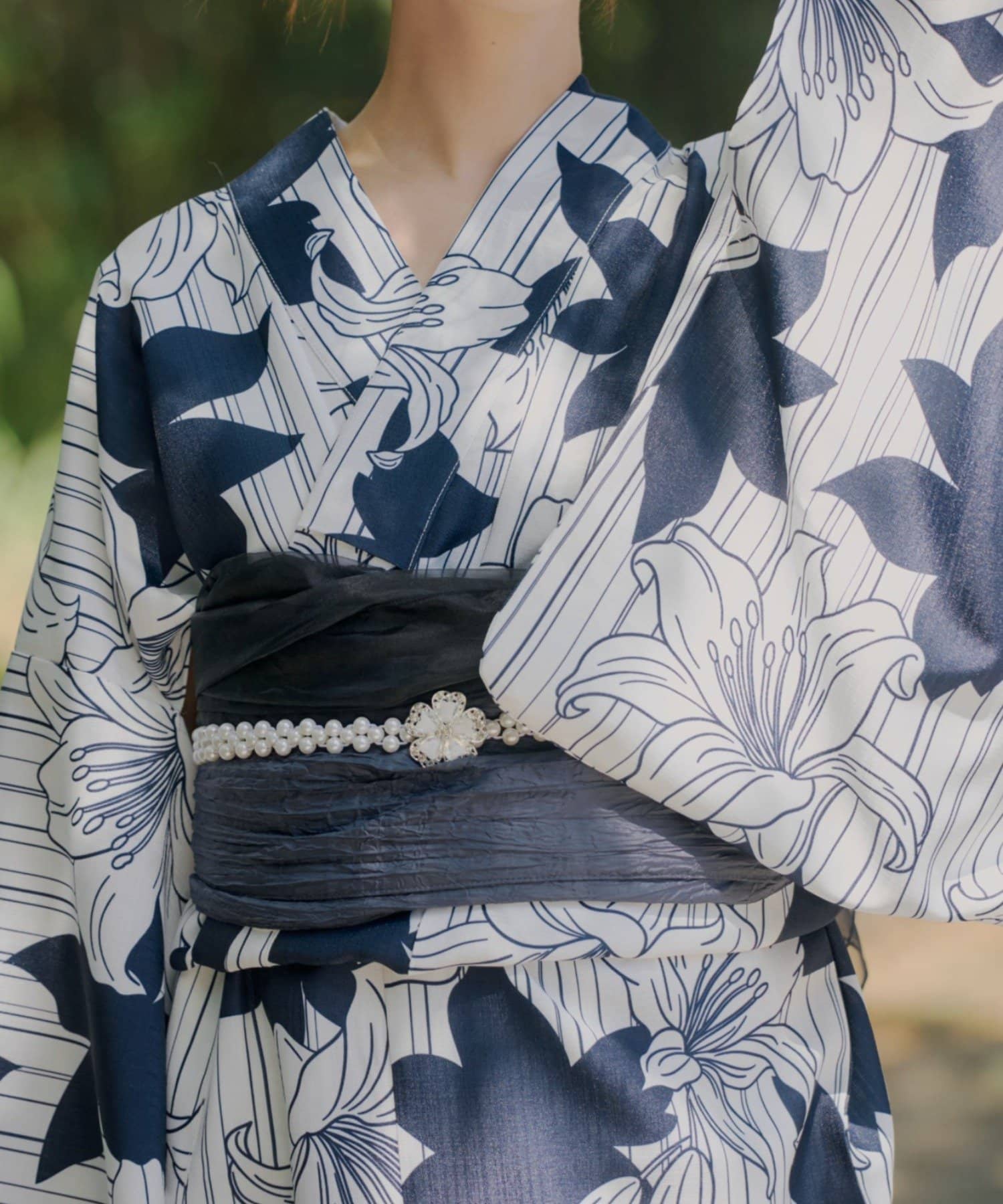 Remind me and forever(リマインドミーアンドフォーエバー) 【浴衣collection】アソートパールベルト