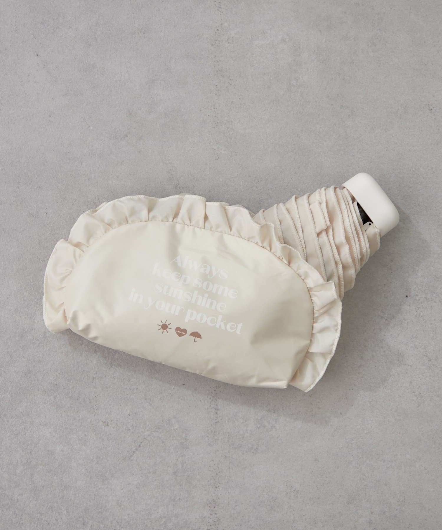 Remind me and forever(リマインドミーアンドフォーエバー) 【晴雨兼用】ポーチ付き折りたたみ傘