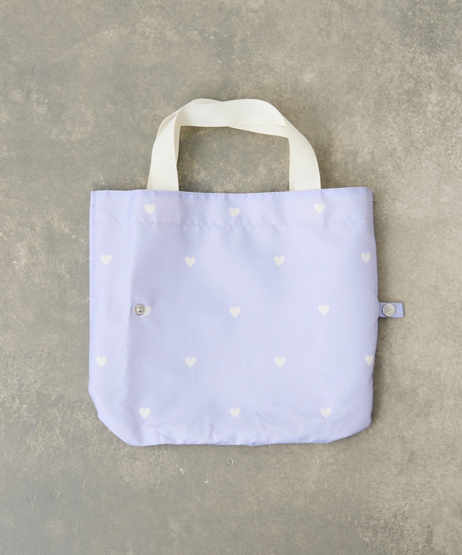 NICE CLAUP / OLIVE des OLIVE OUTLET(ナイスクラップ  / オリーブ デ オリーブ アウトレット) 【晴雨兼用】ハートトートバッグ付き 折り畳み傘