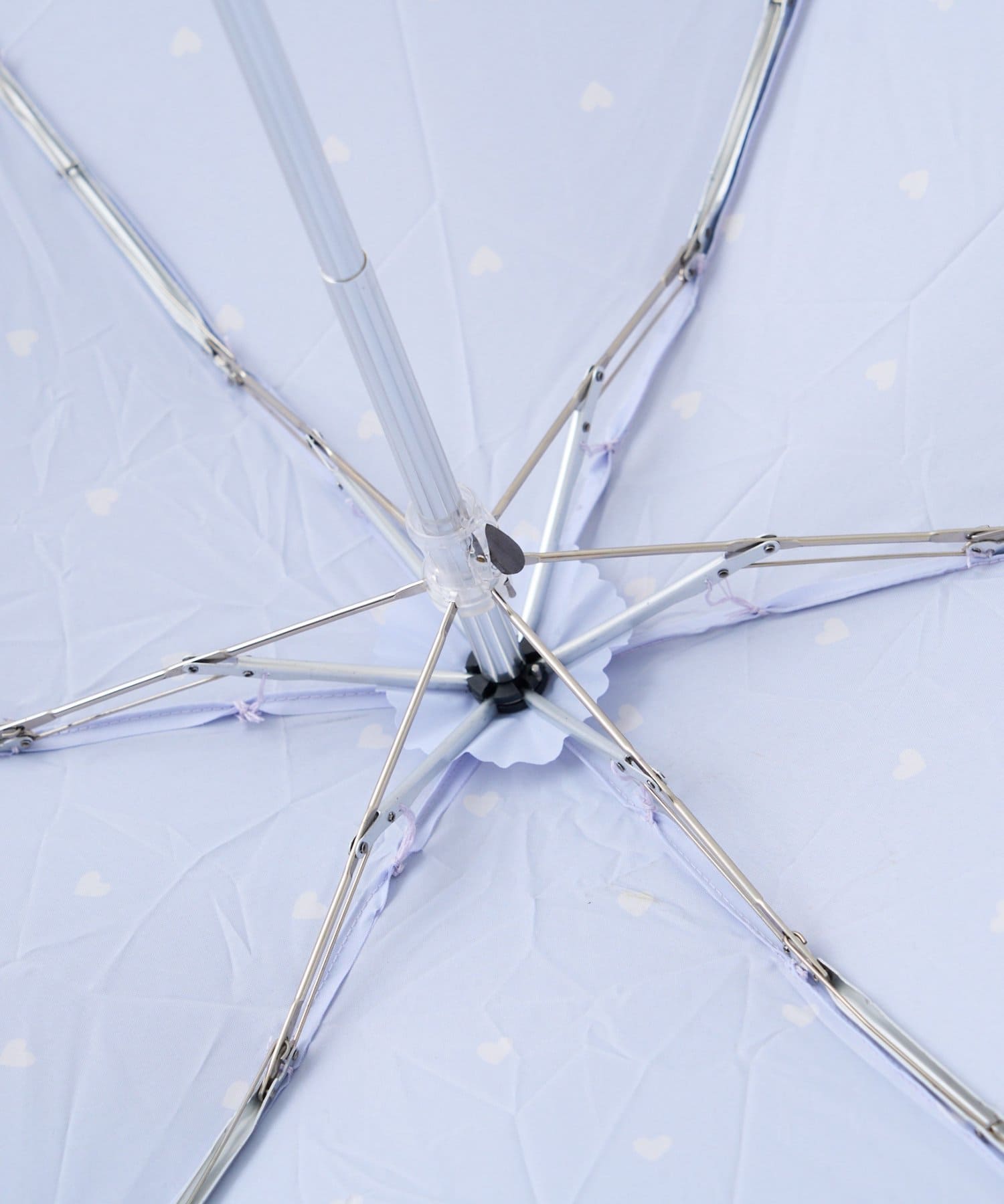 NICE CLAUP / OLIVE des OLIVE OUTLET(ナイスクラップ  / オリーブ デ オリーブ アウトレット) 【晴雨兼用】ハートトートバッグ付き 折り畳み傘