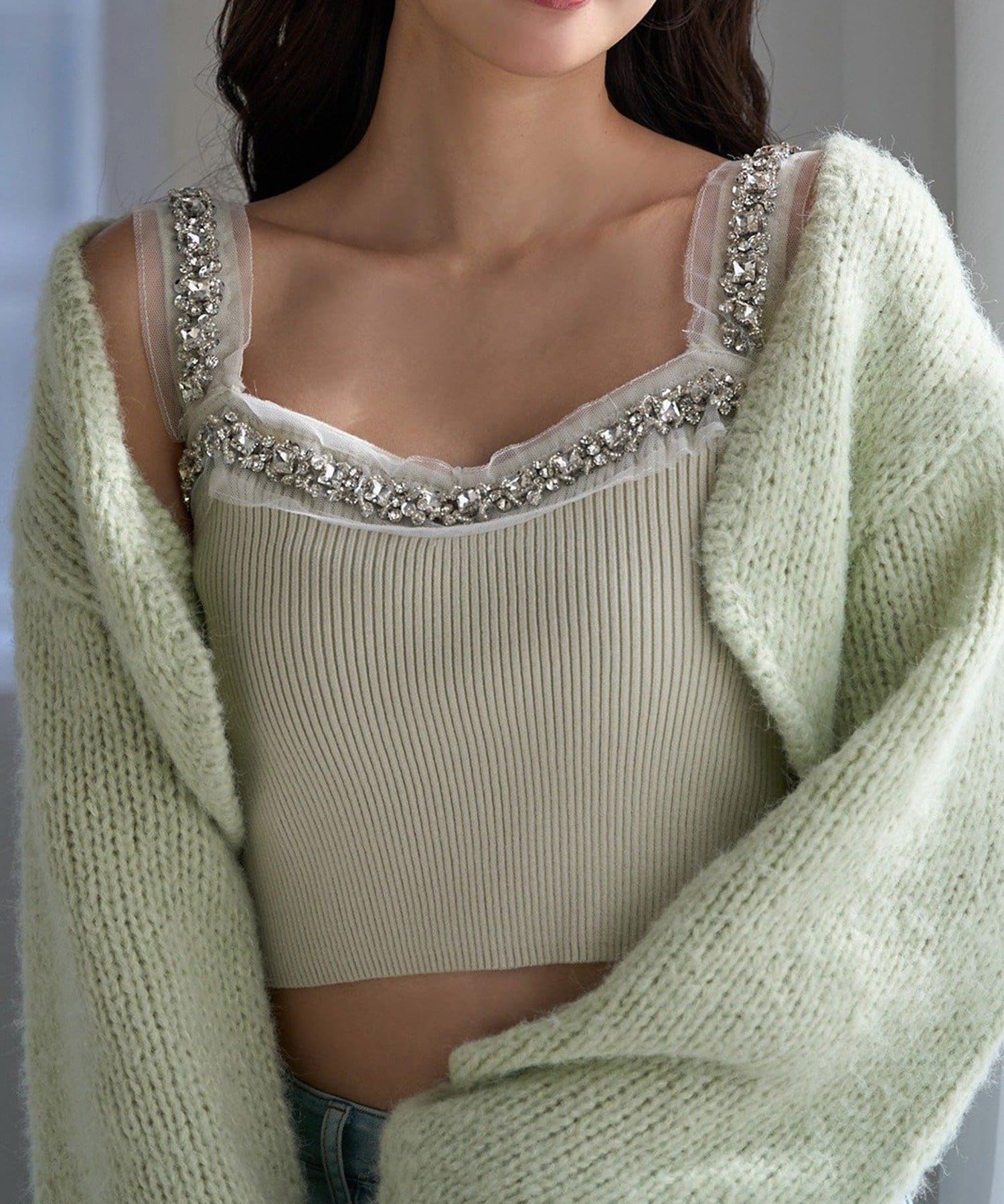 NICE CLAUP / OLIVE des OLIVE OUTLET(ナイスクラップ  / オリーブ デ オリーブ アウトレット) 【Seemi】アンサンブル