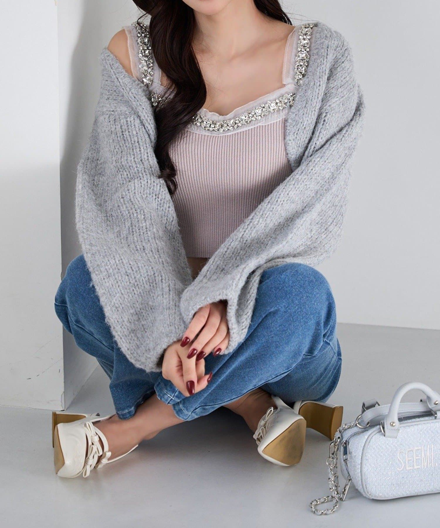 NICE CLAUP / OLIVE des OLIVE OUTLET(ナイスクラップ  / オリーブ デ オリーブ アウトレット) 【Seemi】アンサンブル