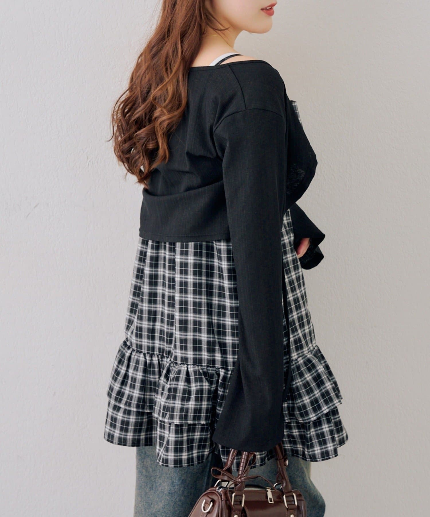 NICE CLAUP / OLIVE des OLIVE OUTLET(ナイスクラップ  / オリーブ デ オリーブ アウトレット) 【ANOTHER BRANCH】ボレロ+リボンキャミワンピセット