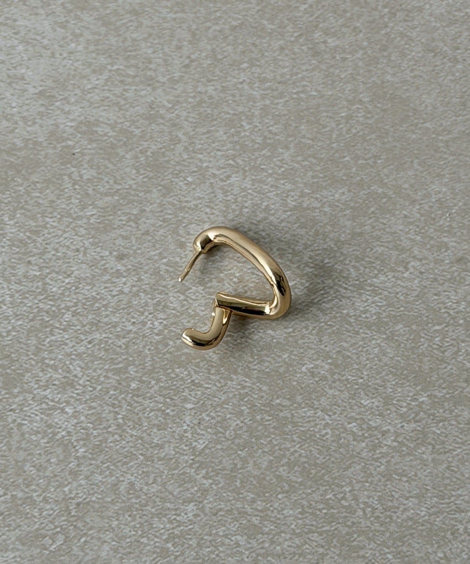 3COINS(スリーコインズ) メタルデザインワンタッチピアス