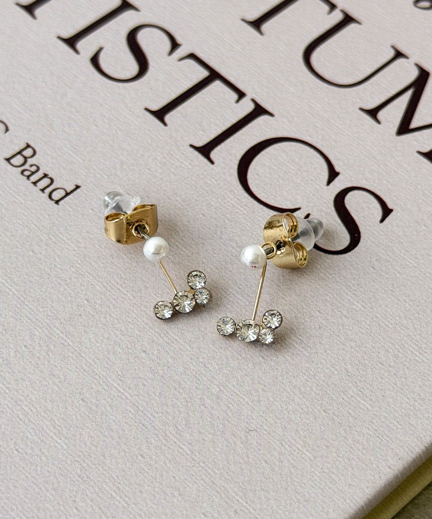 3COINS(スリーコインズ) 2wayガラスピアス