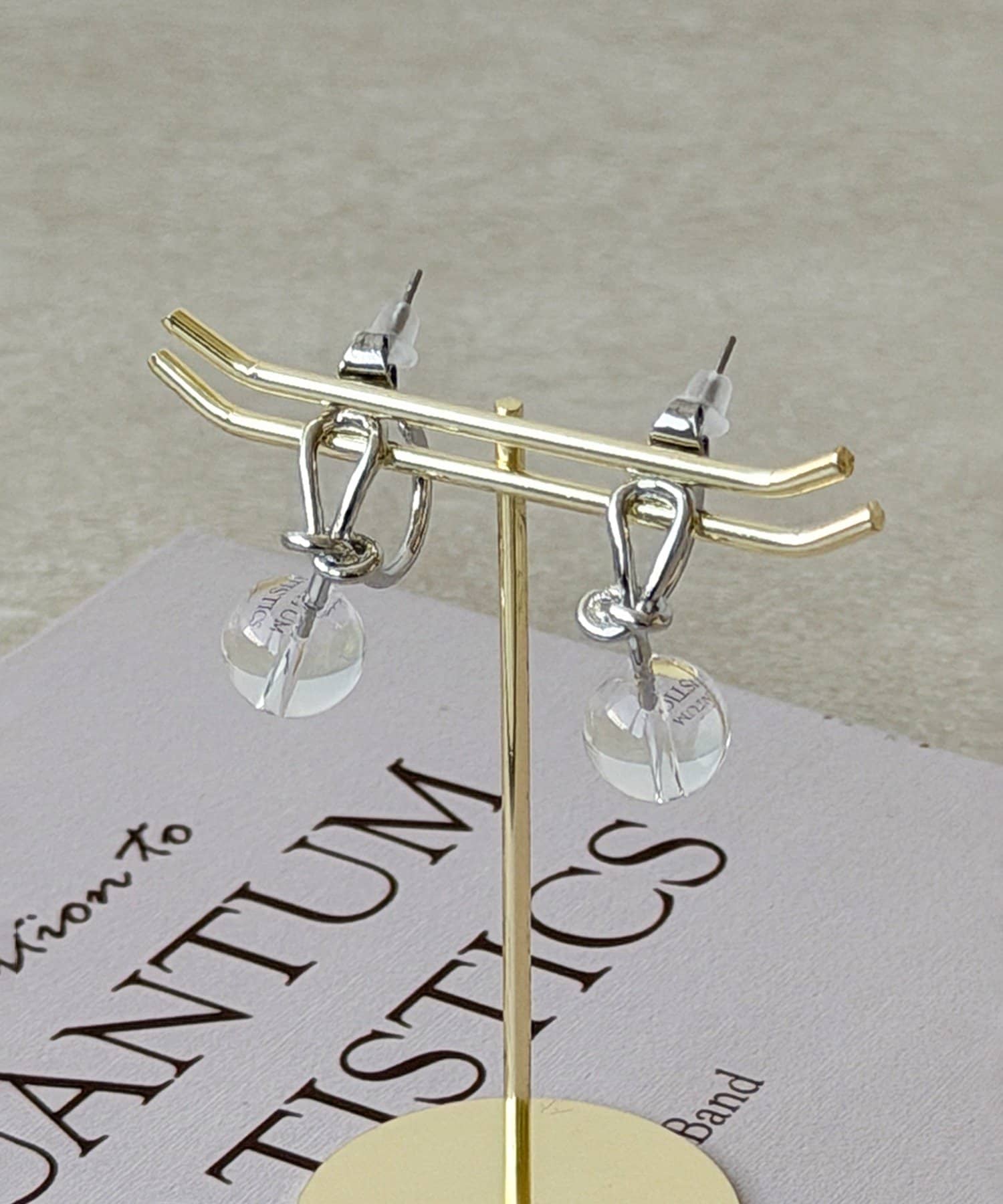 3COINS(スリーコインズ) クリアボールムスビピアス