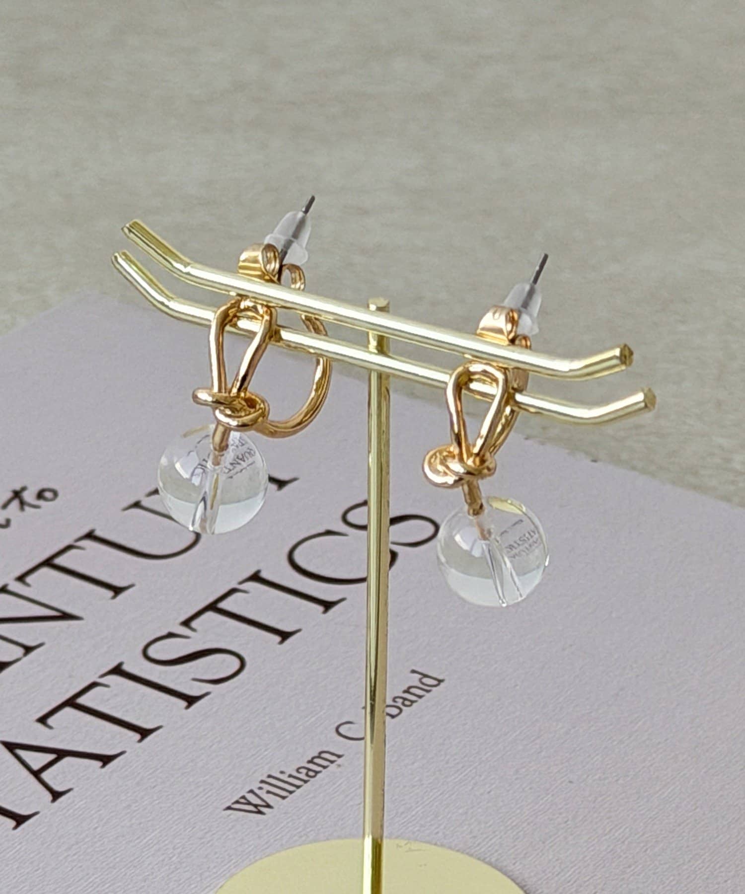 3COINS(スリーコインズ) クリアボールムスビピアス