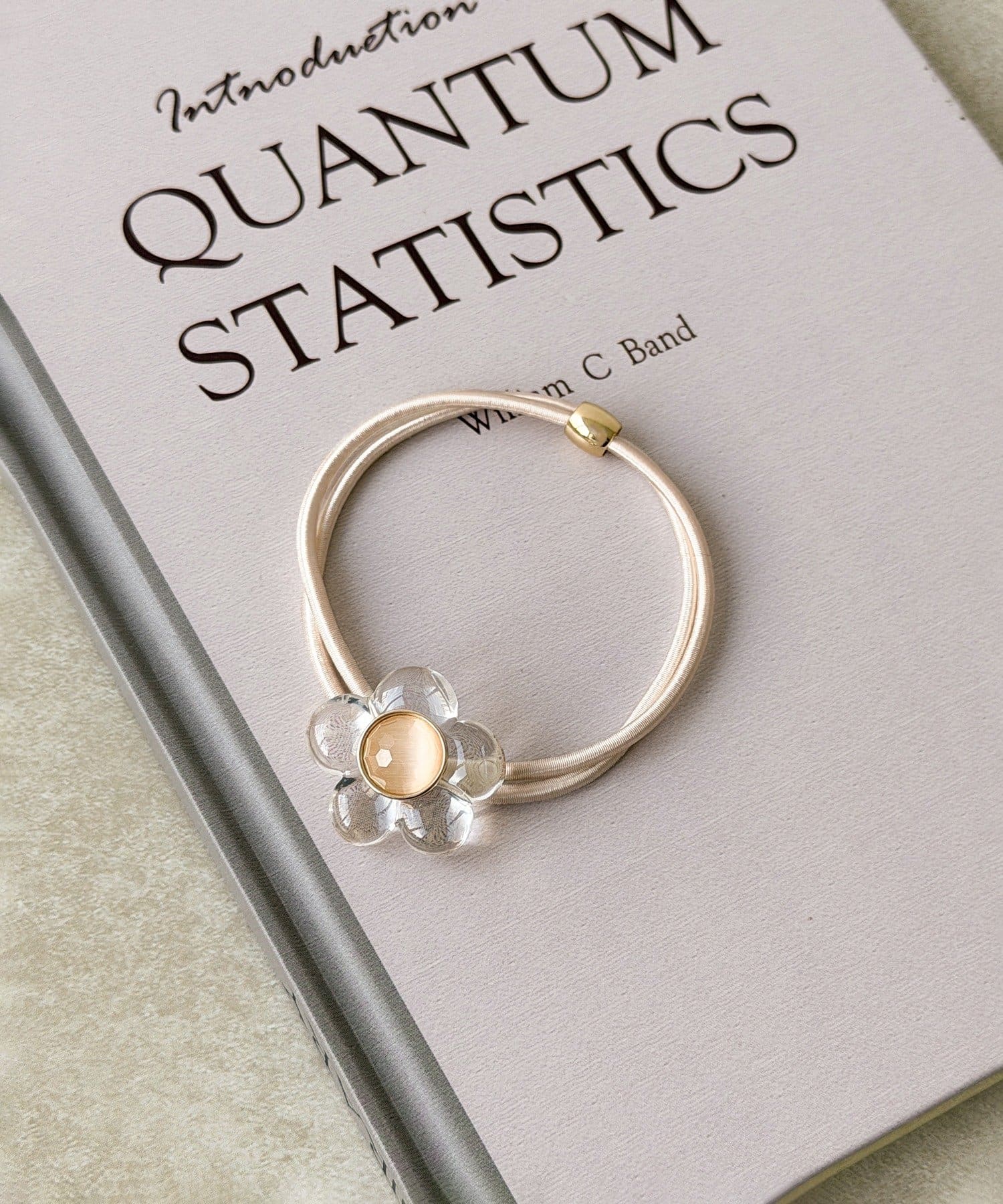 3COINS(スリーコインズ) クリアフラワーポニー