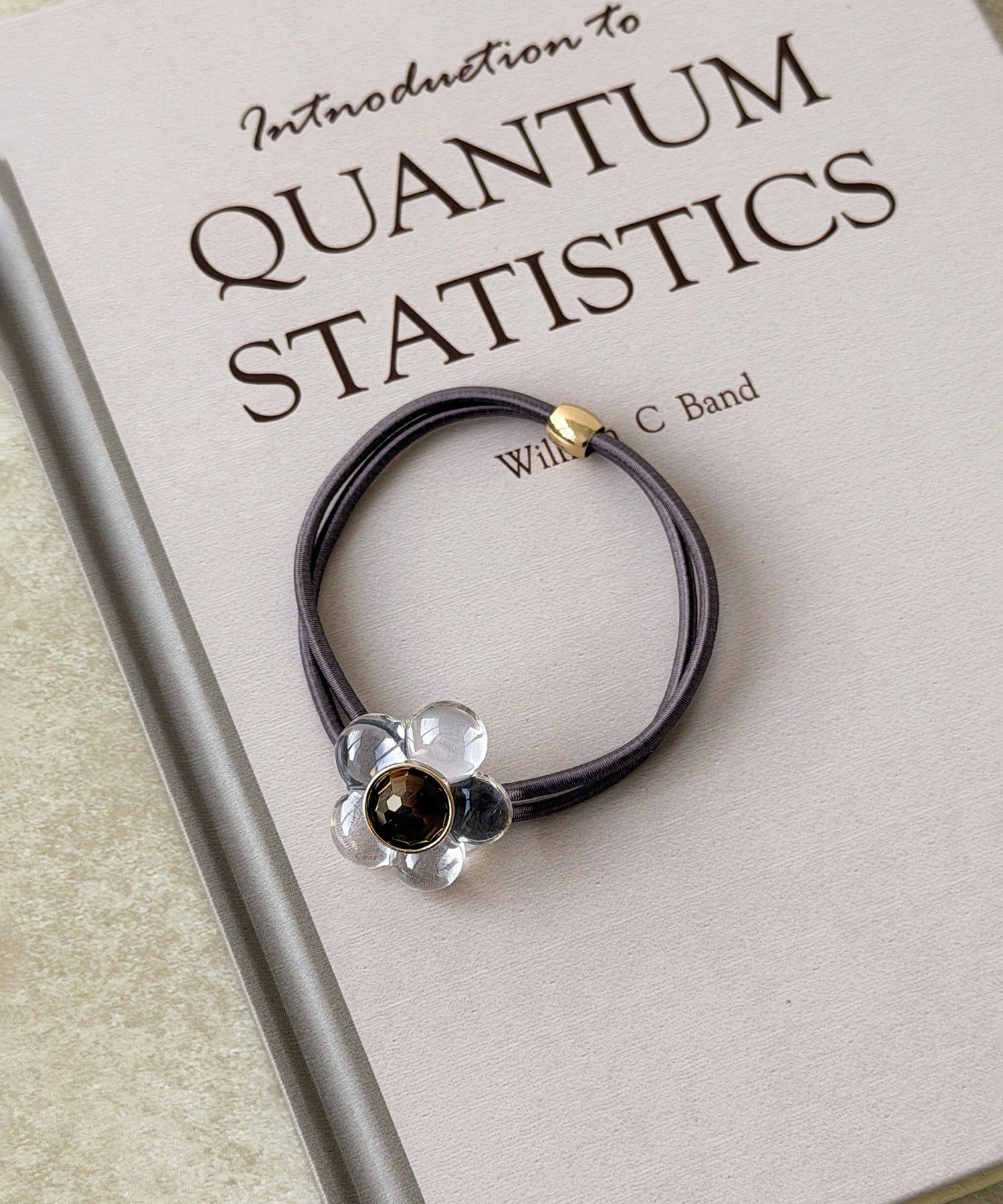 3COINS(スリーコインズ) クリアフラワーポニー