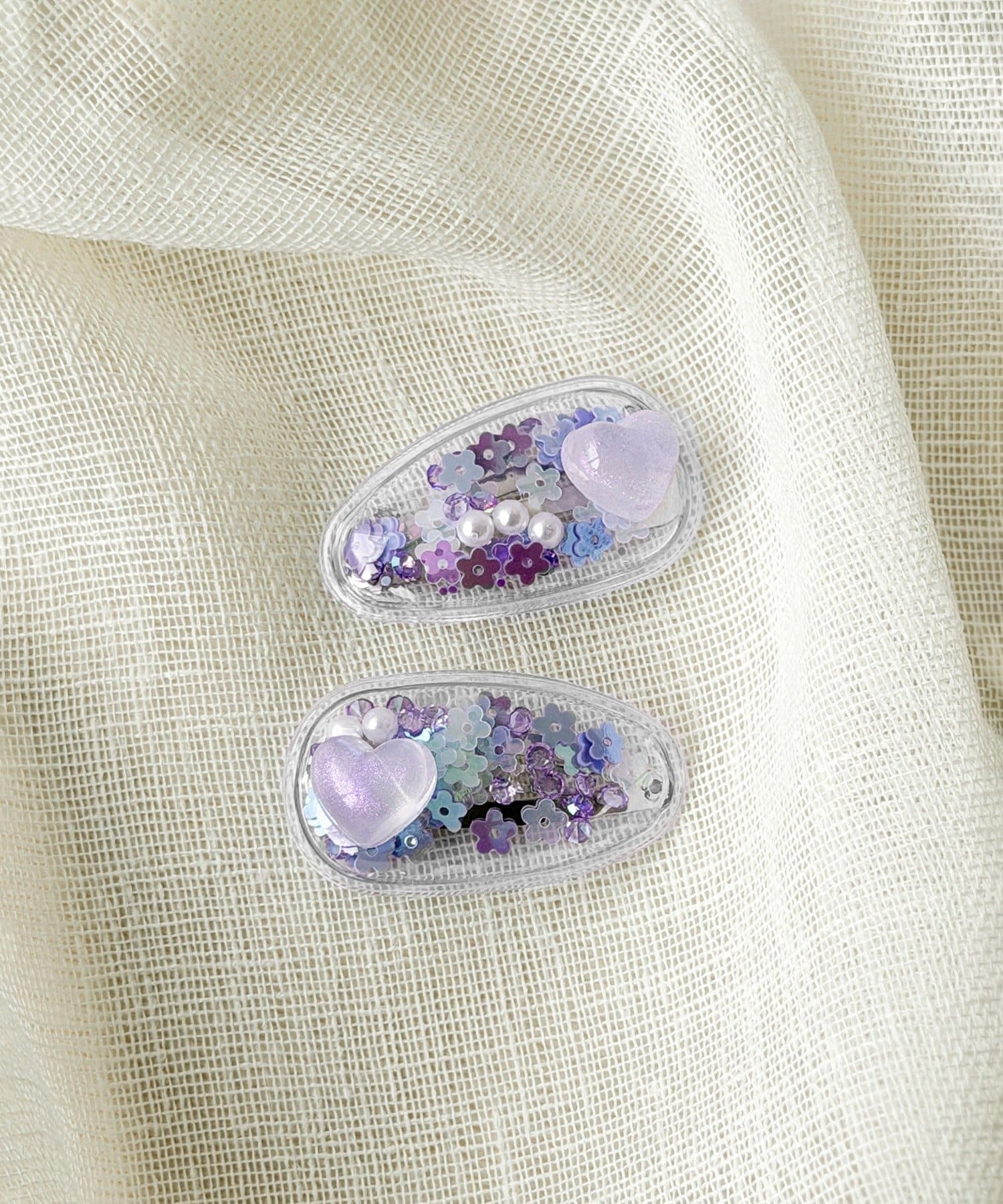 3COINS(スリーコインズ) シャカシャカパッチンピン2個セット／KIDS