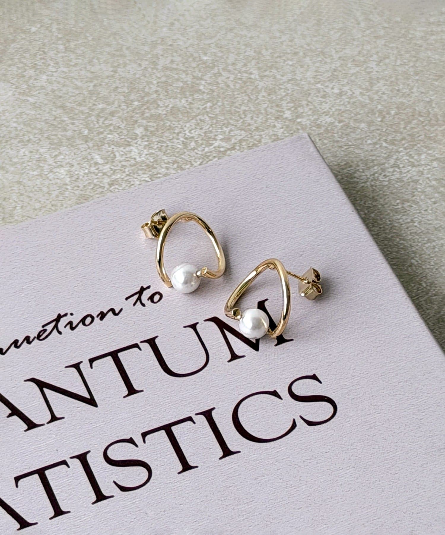 3COINS(スリーコインズ) パールラウンドピアス