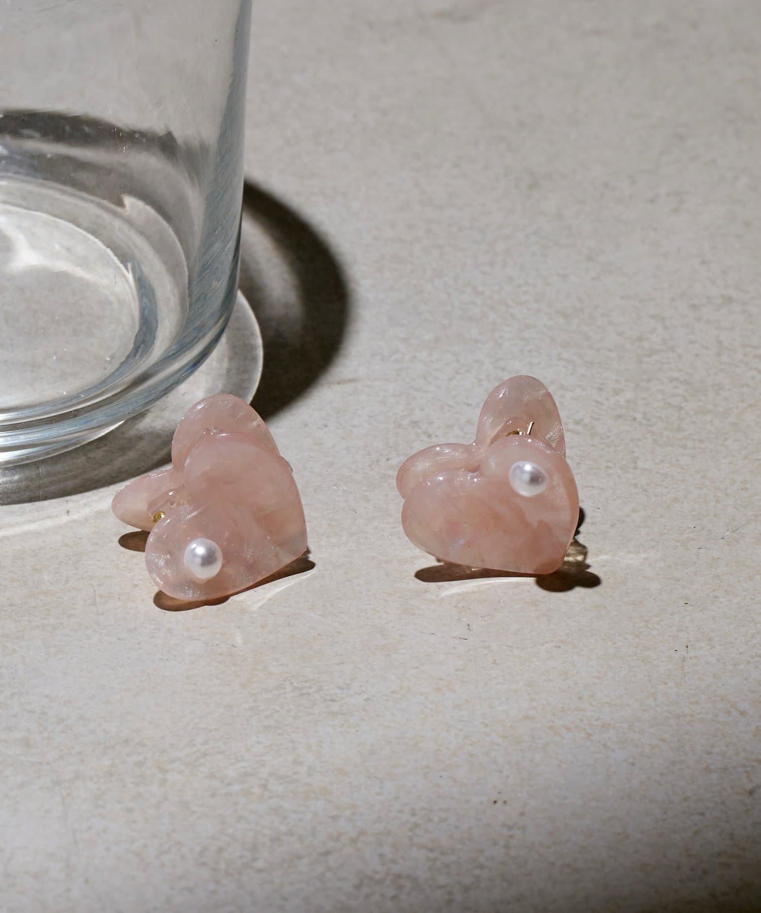 Lattice(ラティス) ニュアンスハートミニクリップセット(2P)