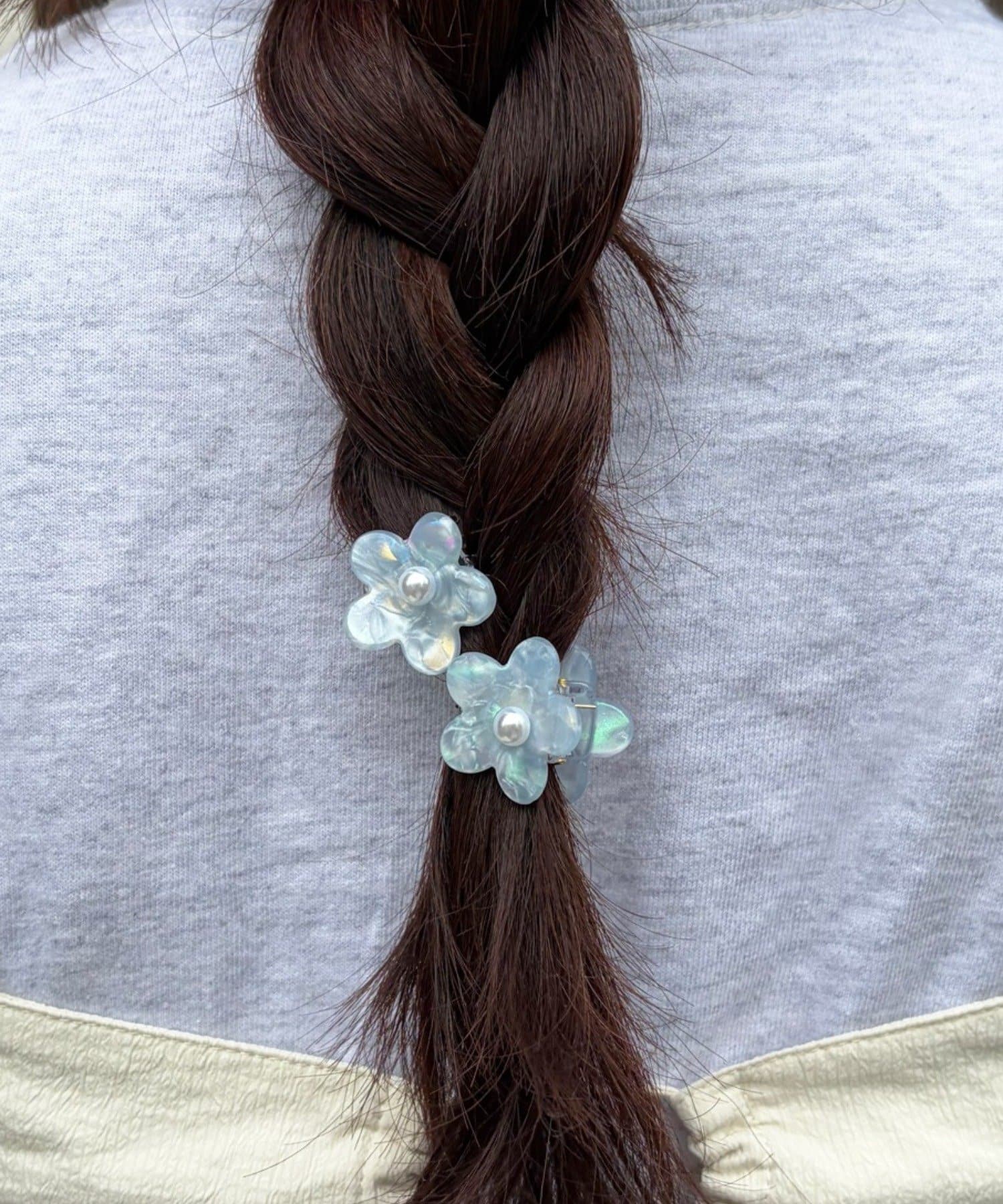 Lattice(ラティス) ニュアンスフラワーミニクリップセット(2P)