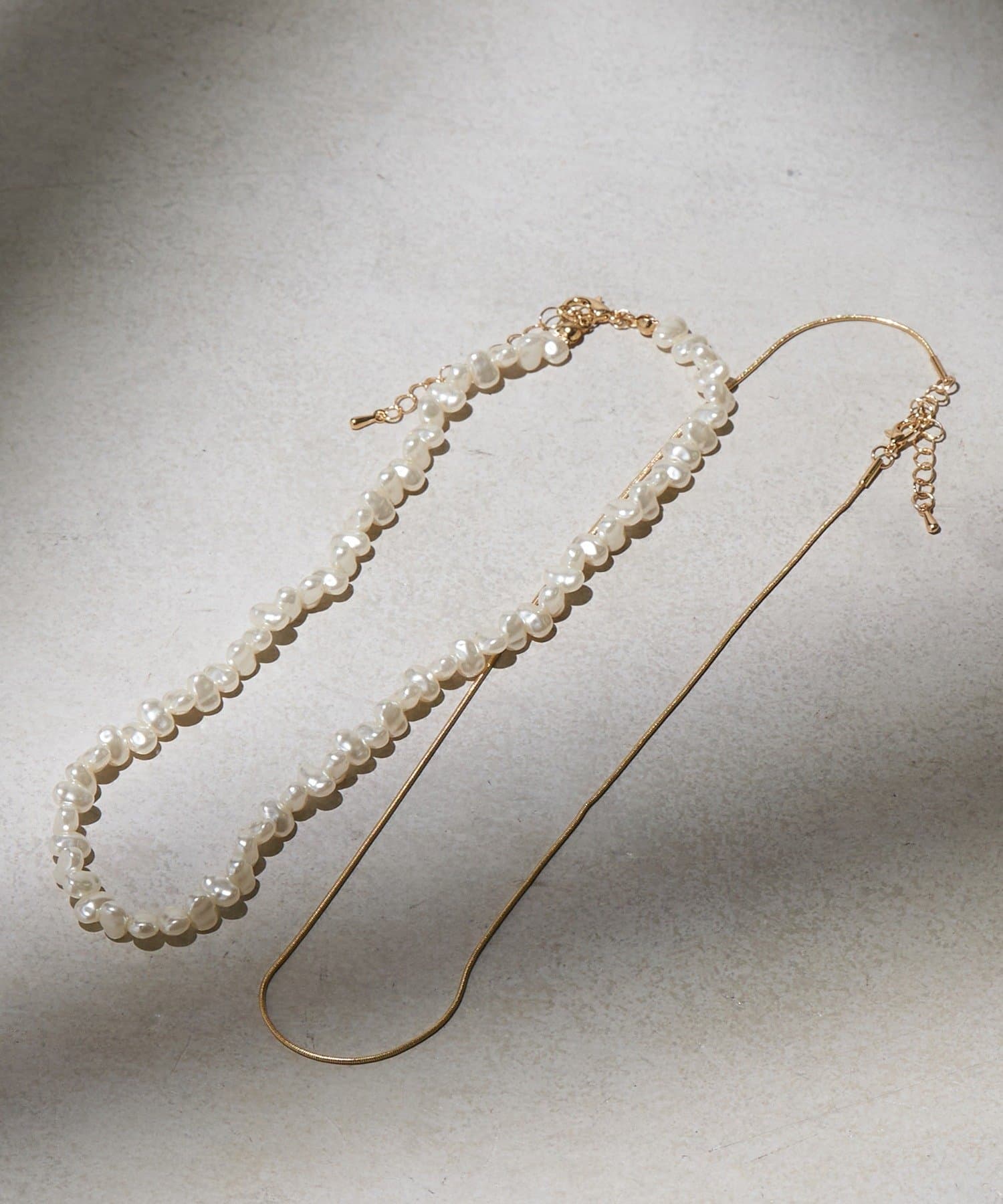 Lattice(ラティス) 淡水パールネックレスセット(2P)