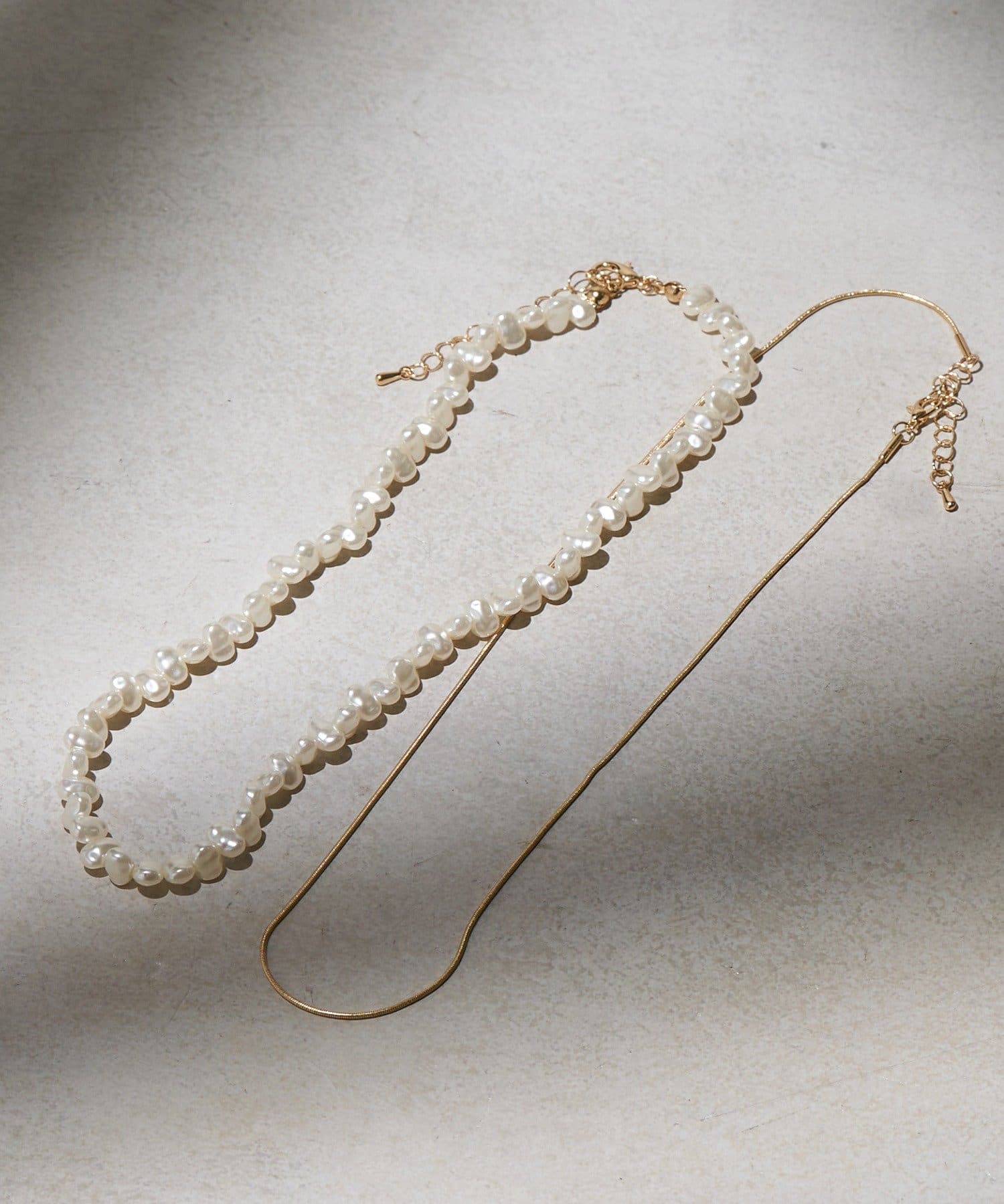 Lattice(ラティス) 淡水パールネックレスセット(2P)