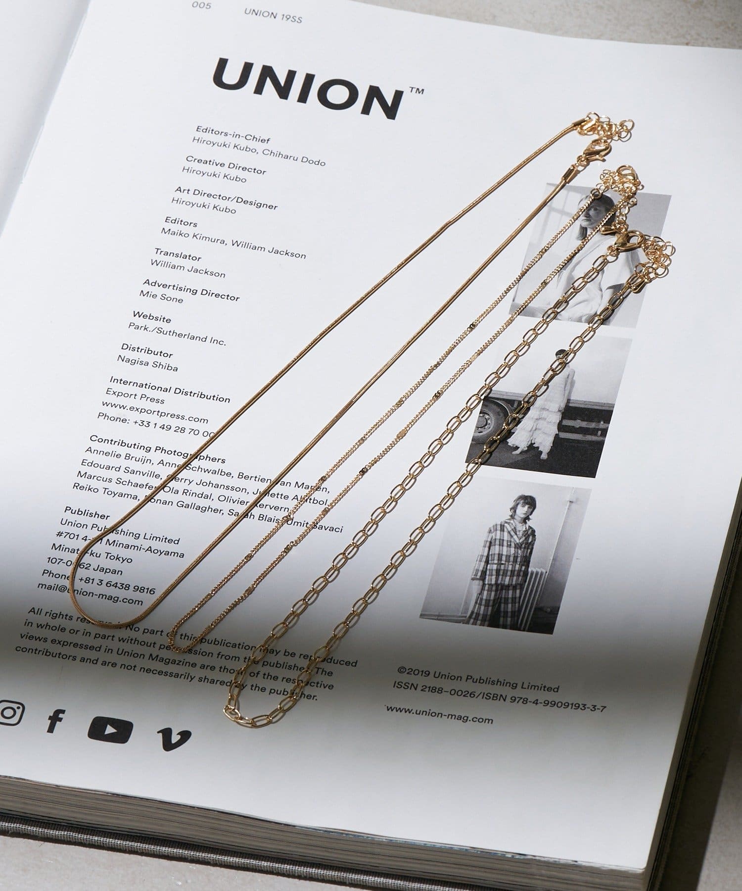 Lattice(ラティス) チェーンネックレスセット(3P)