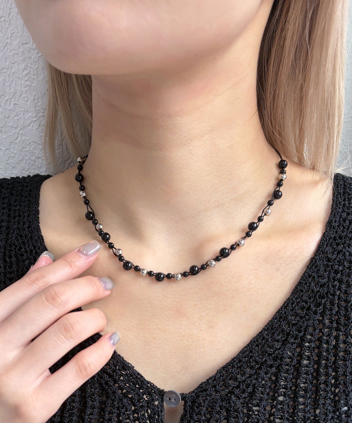 Lattice(ラティス) ビーズネックレス