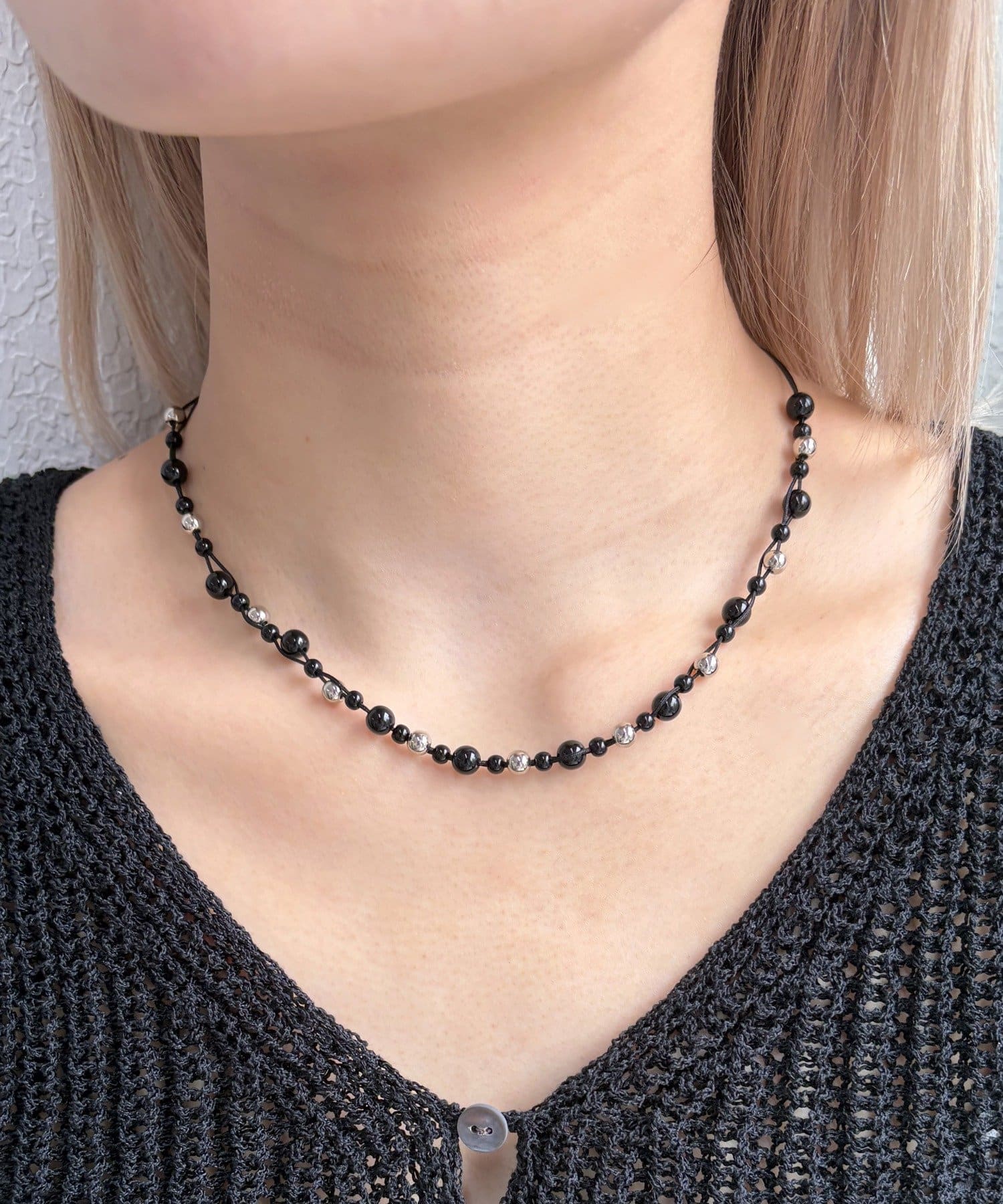 Lattice(ラティス) ビーズネックレス