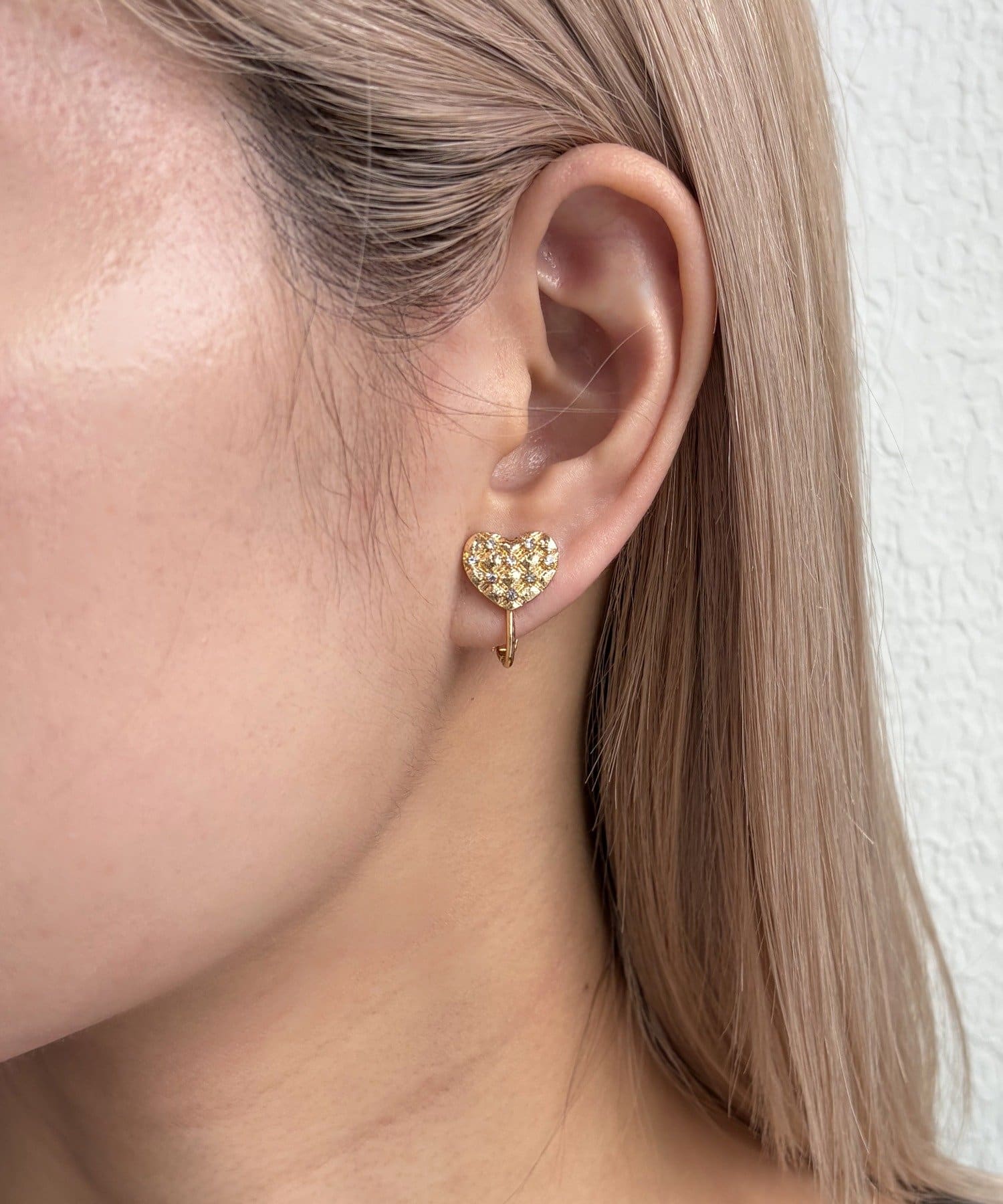 Lattice(ラティス) ハートイヤリング