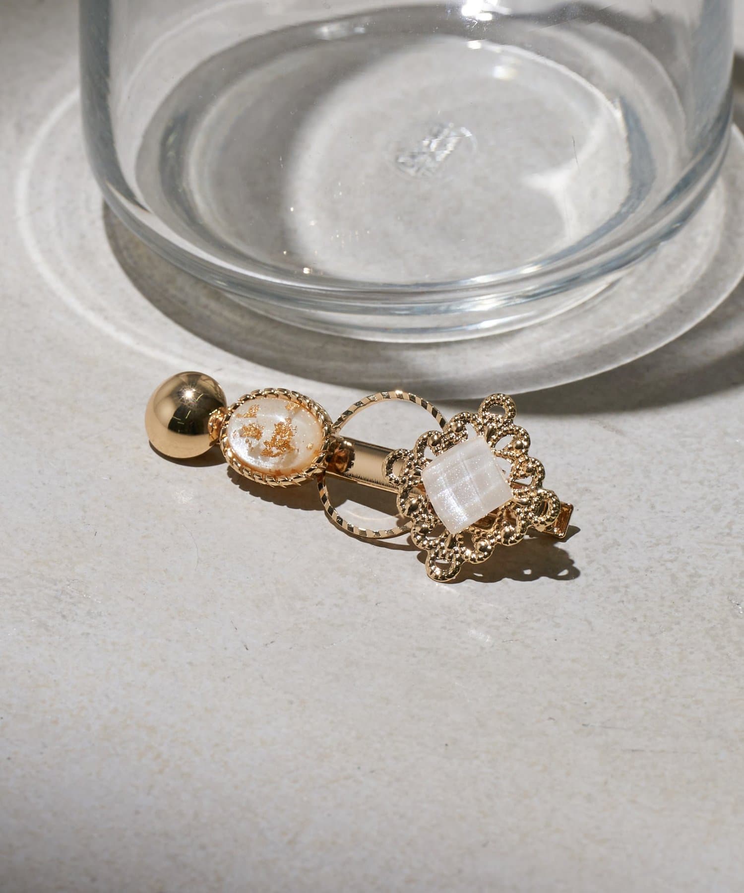 Lattice(ラティス) ラメストーンクリップ