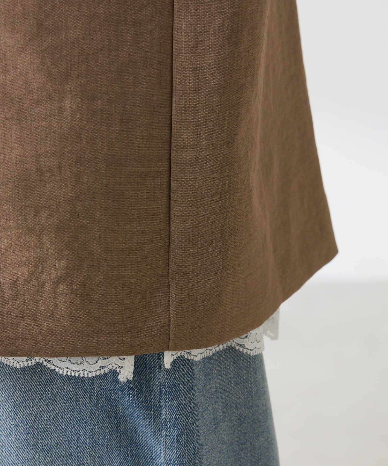 COLLAGE GALLARDAGALANTE(コラージュ ガリャルダガランテ) 【冷房/紫外線対策】シアーハーフスリーブジャケット