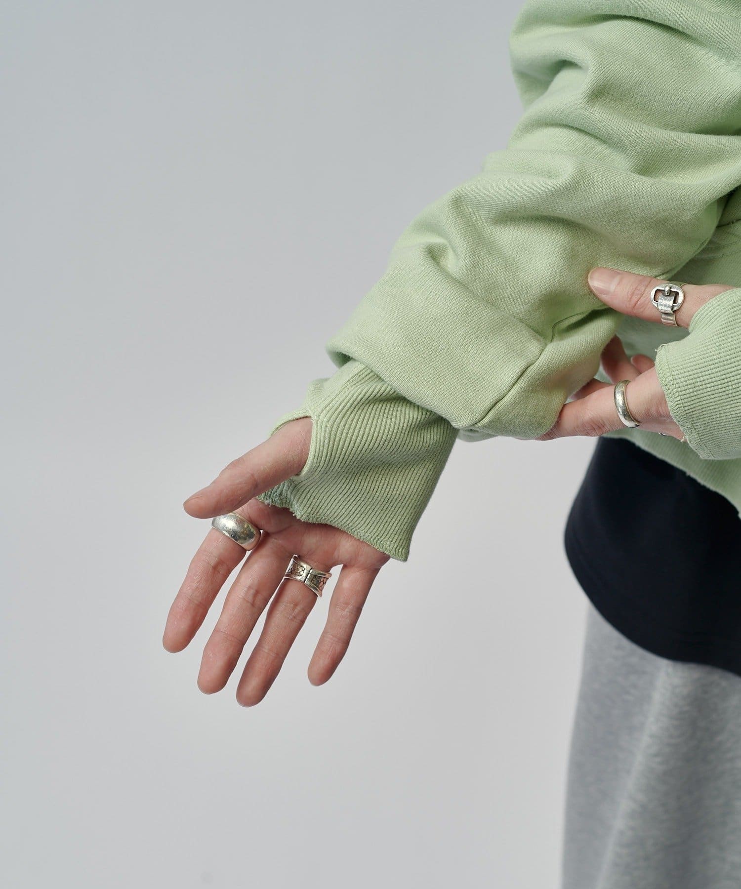 Lui's(ルイス) ピグメントZIPフーディー ITTI exclusive for Lui's