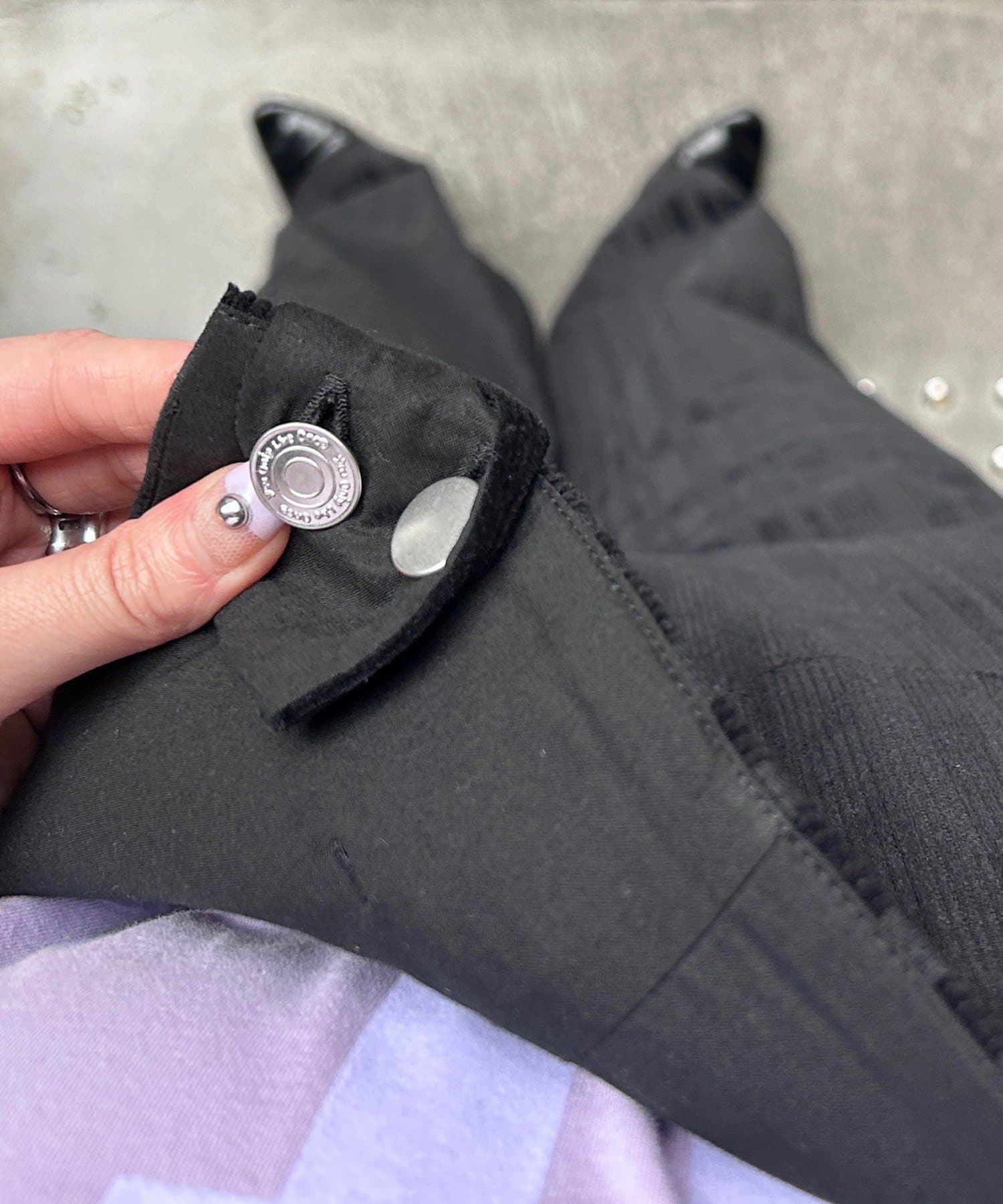 Kastane(カスタネ) 【4.5(日)0:00～4.7(火)23:59販売期間/YAMADA企画/ワンピースフェア対象/WEB限定】ニュアンスブラックワイドサロペット