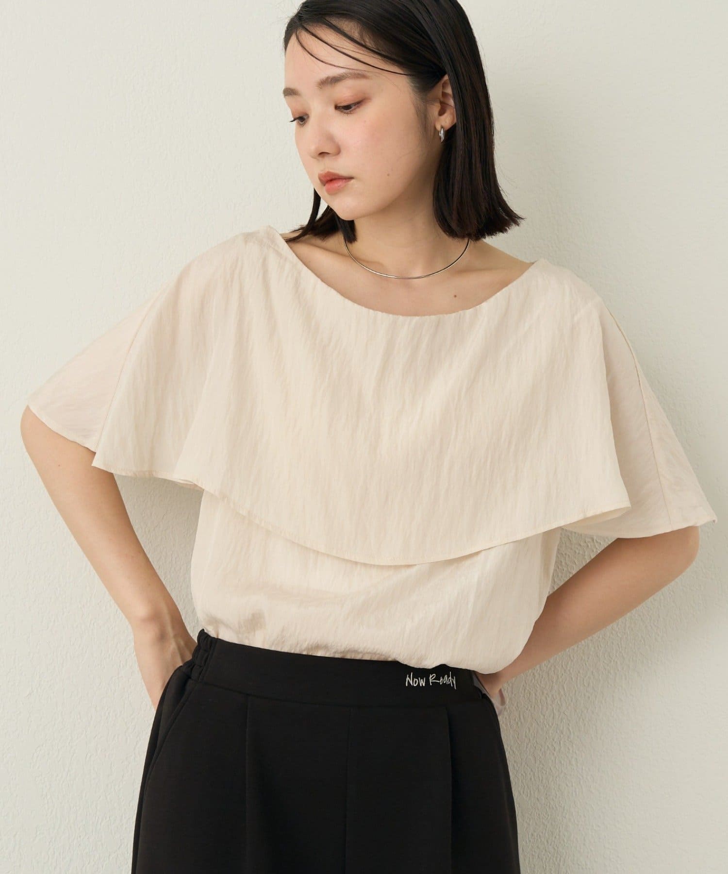Omekashi(オメカシ) ラッフルブラウス