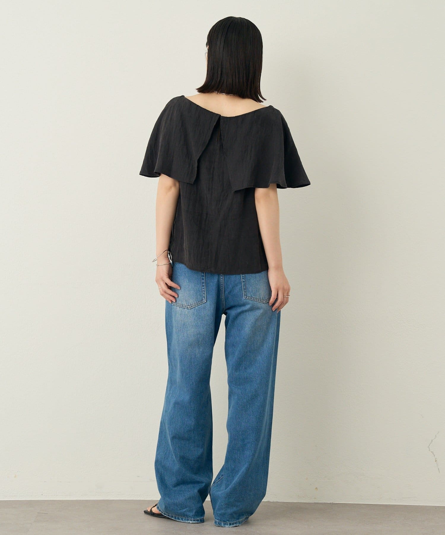 Omekashi(オメカシ) ラッフルブラウス