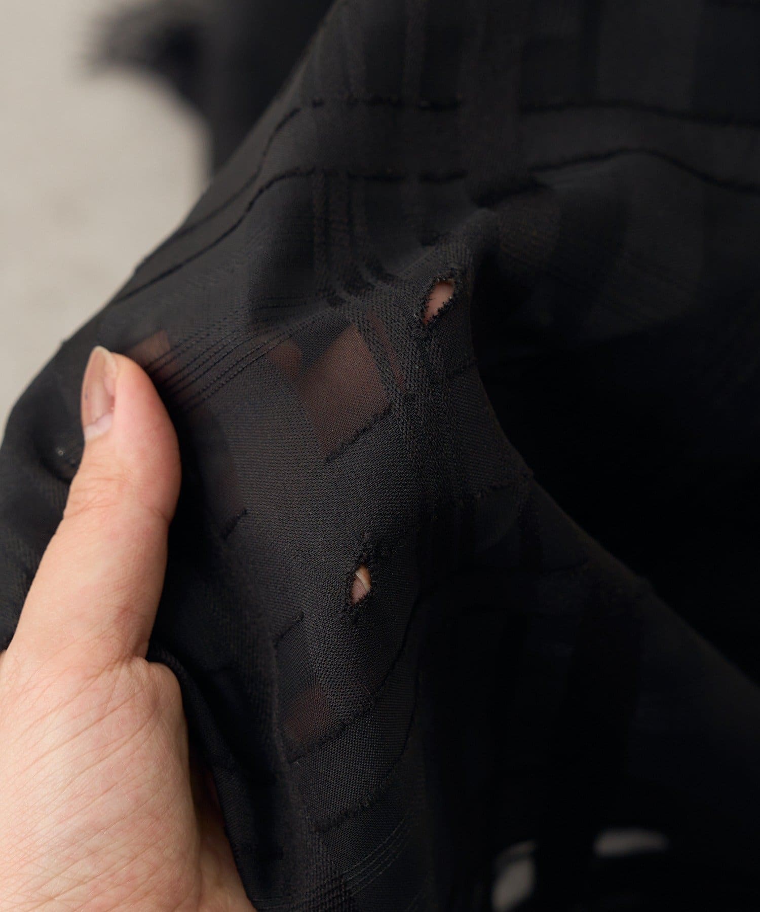 Omekashi(オメカシ) シアーチェックスカーフ