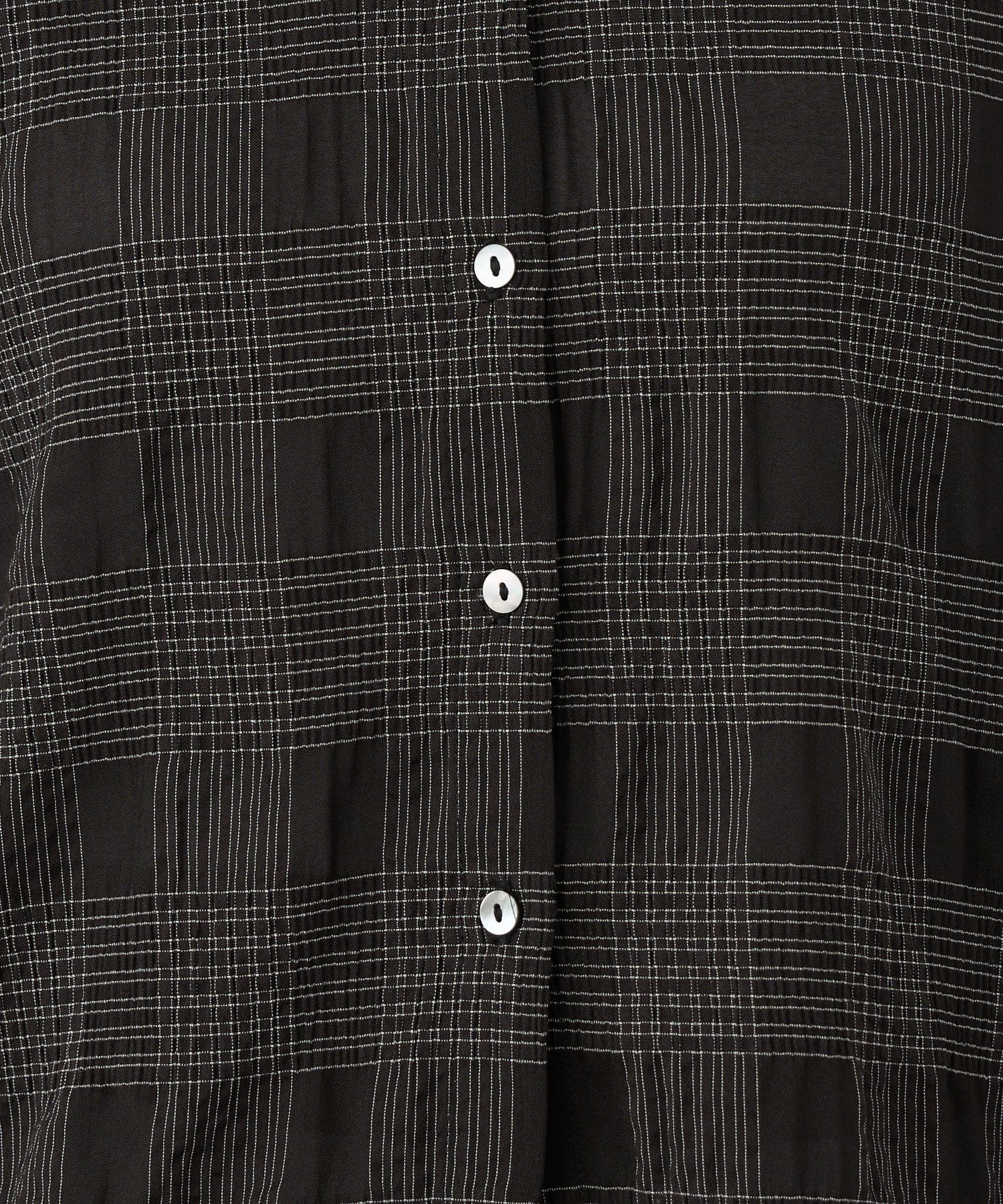 Omekashi(オメカシ) シアーチェック2wayカーディガン