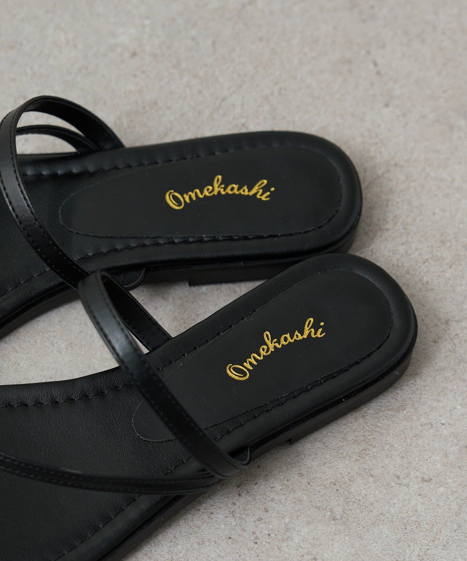 Omekashi(オメカシ) トングフラットサンダル