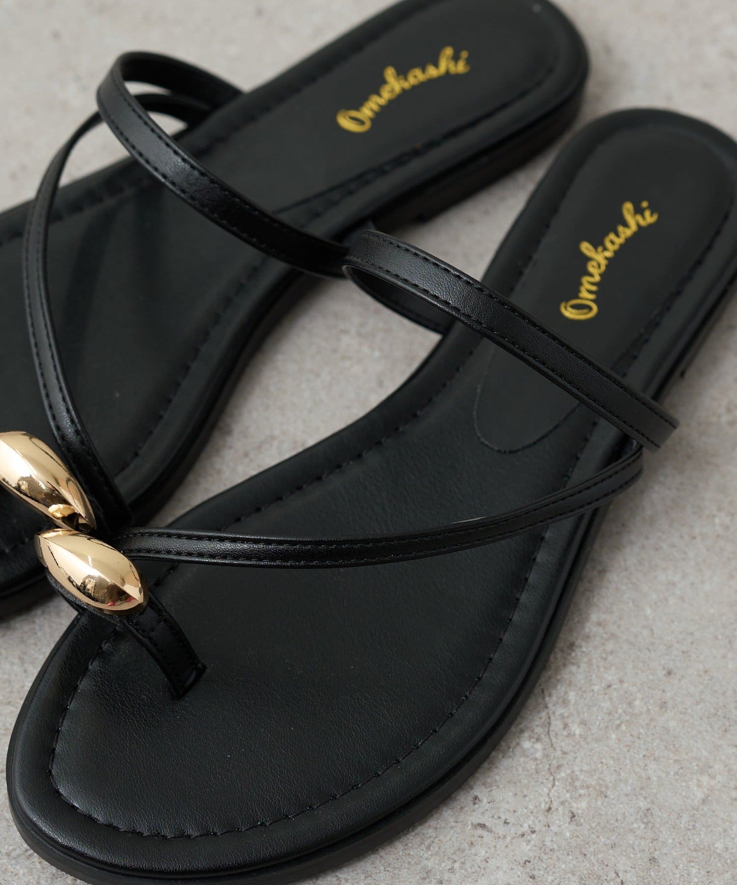 Omekashi(オメカシ) トングフラットサンダル