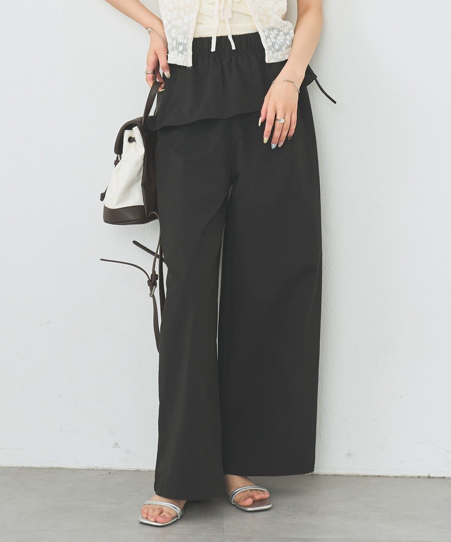 mystic(ミスティック) レイヤードイージーパンツ