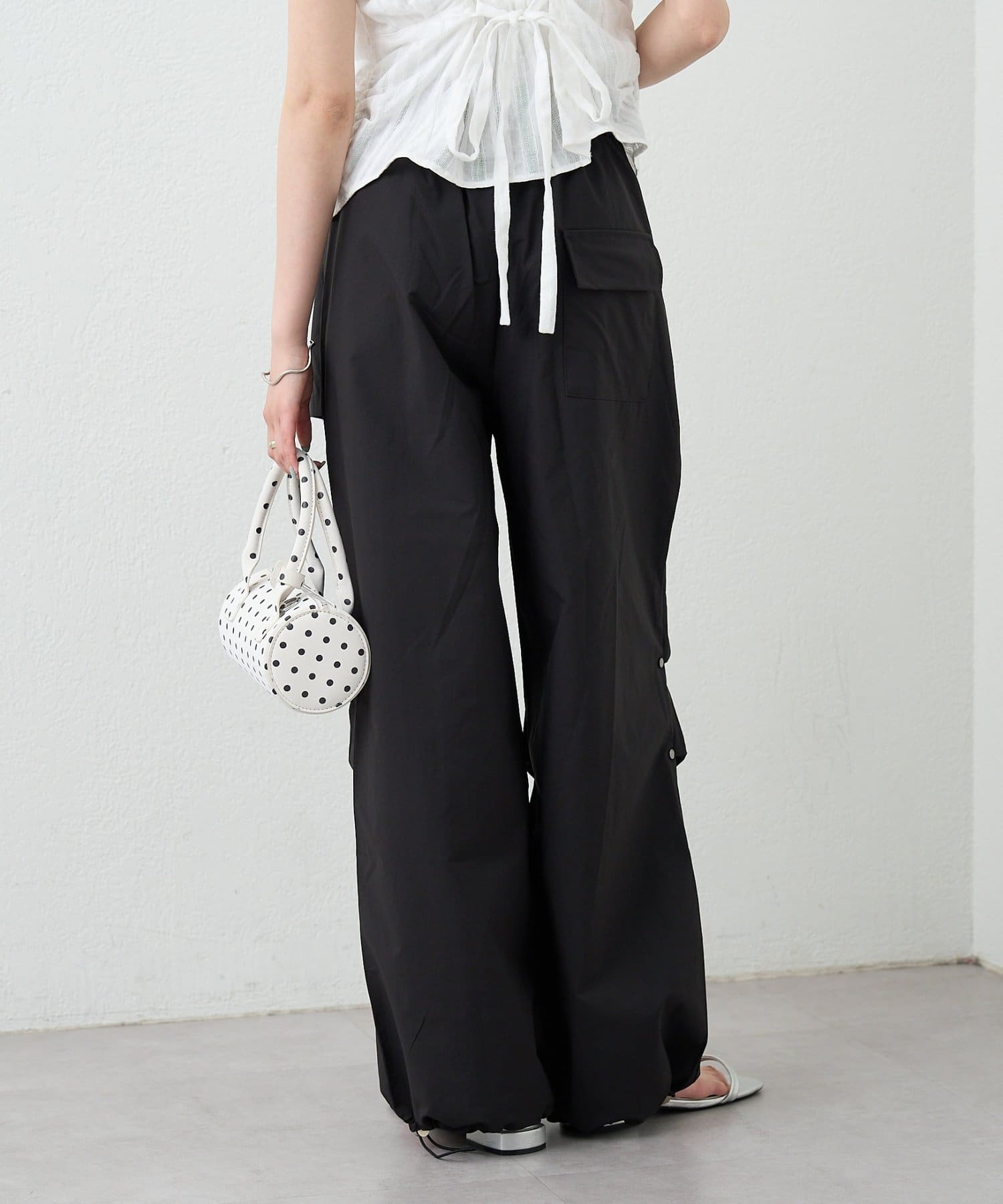 mystic(ミスティック) ラップレイヤードカーゴパンツ