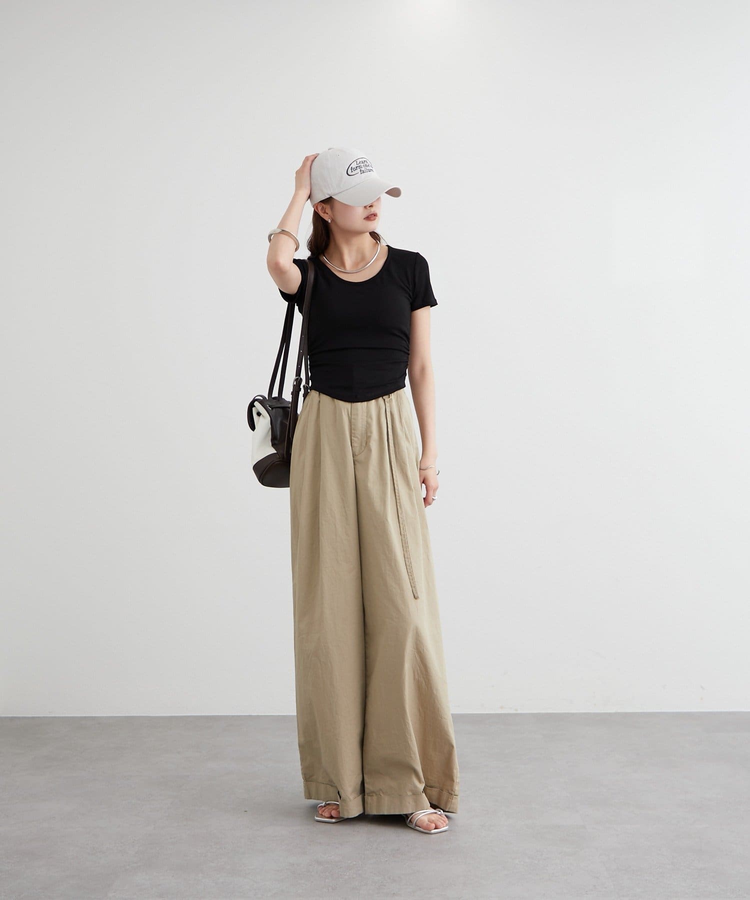 mystic(ミスティック) バックシャンレースちびTシャツ