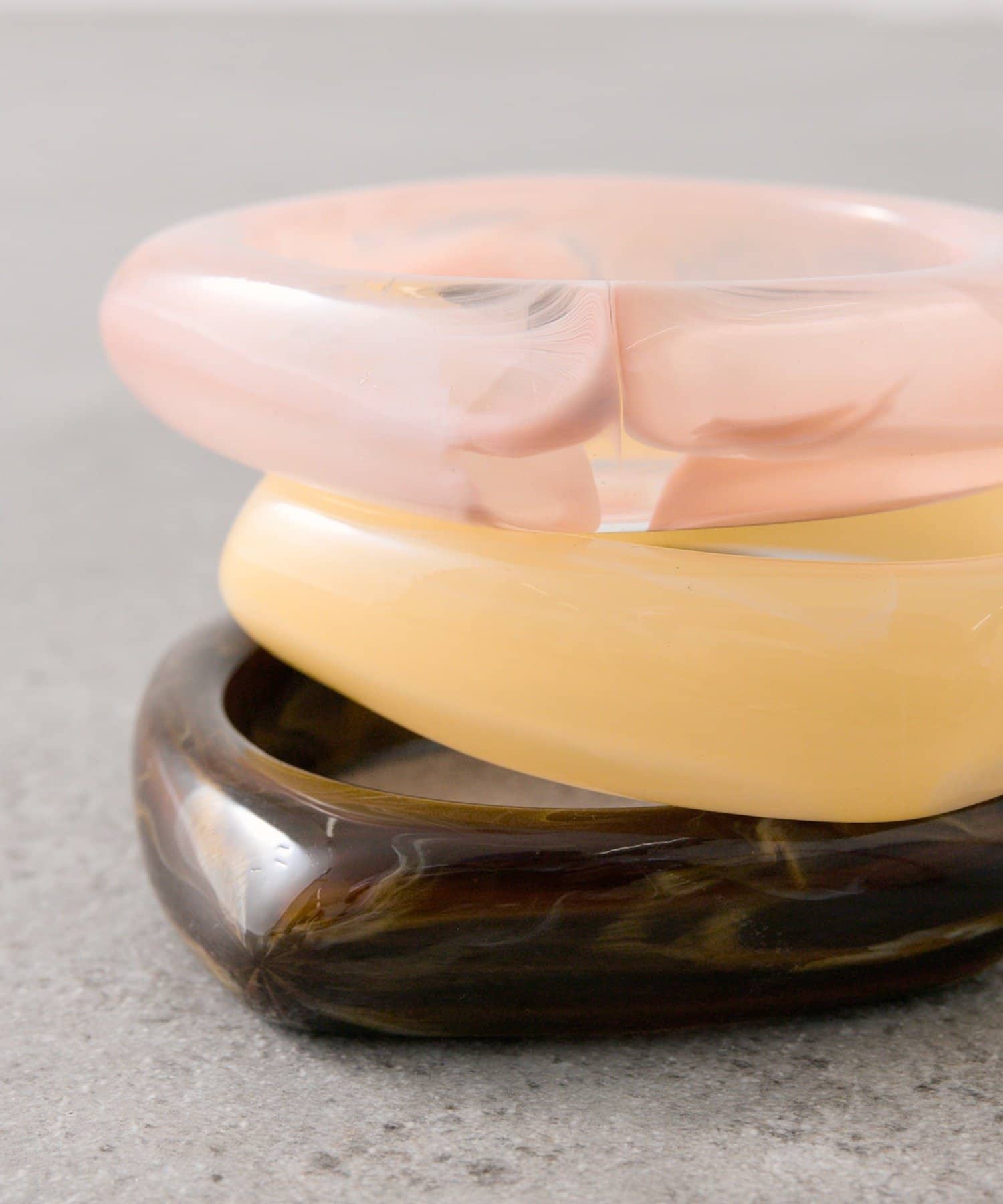 mystic(ミスティック) クリアマーブルスクエアバングル