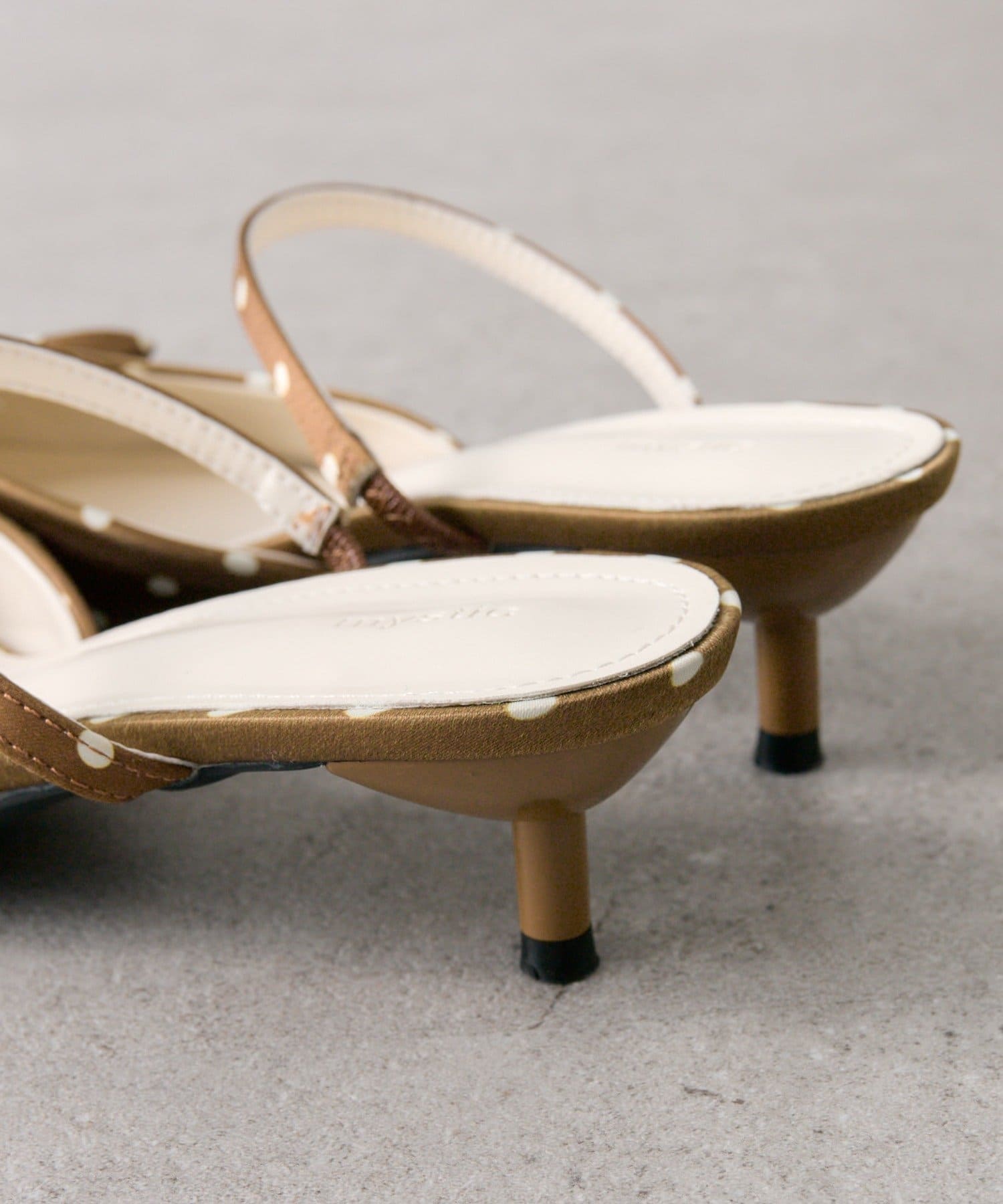 mystic(ミスティック) リボンドットミュール