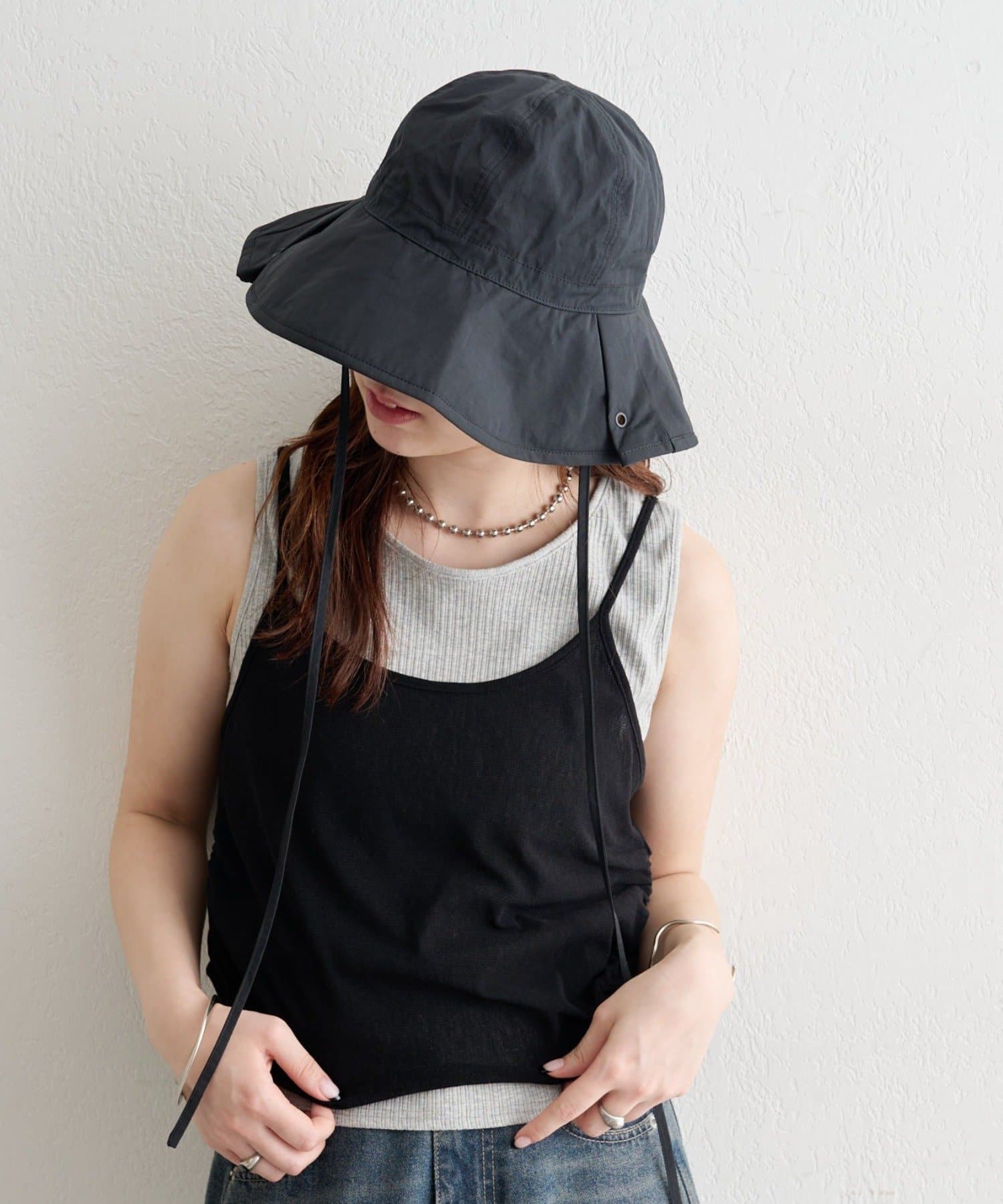 mystic(ミスティック) ナイロンバケットハット