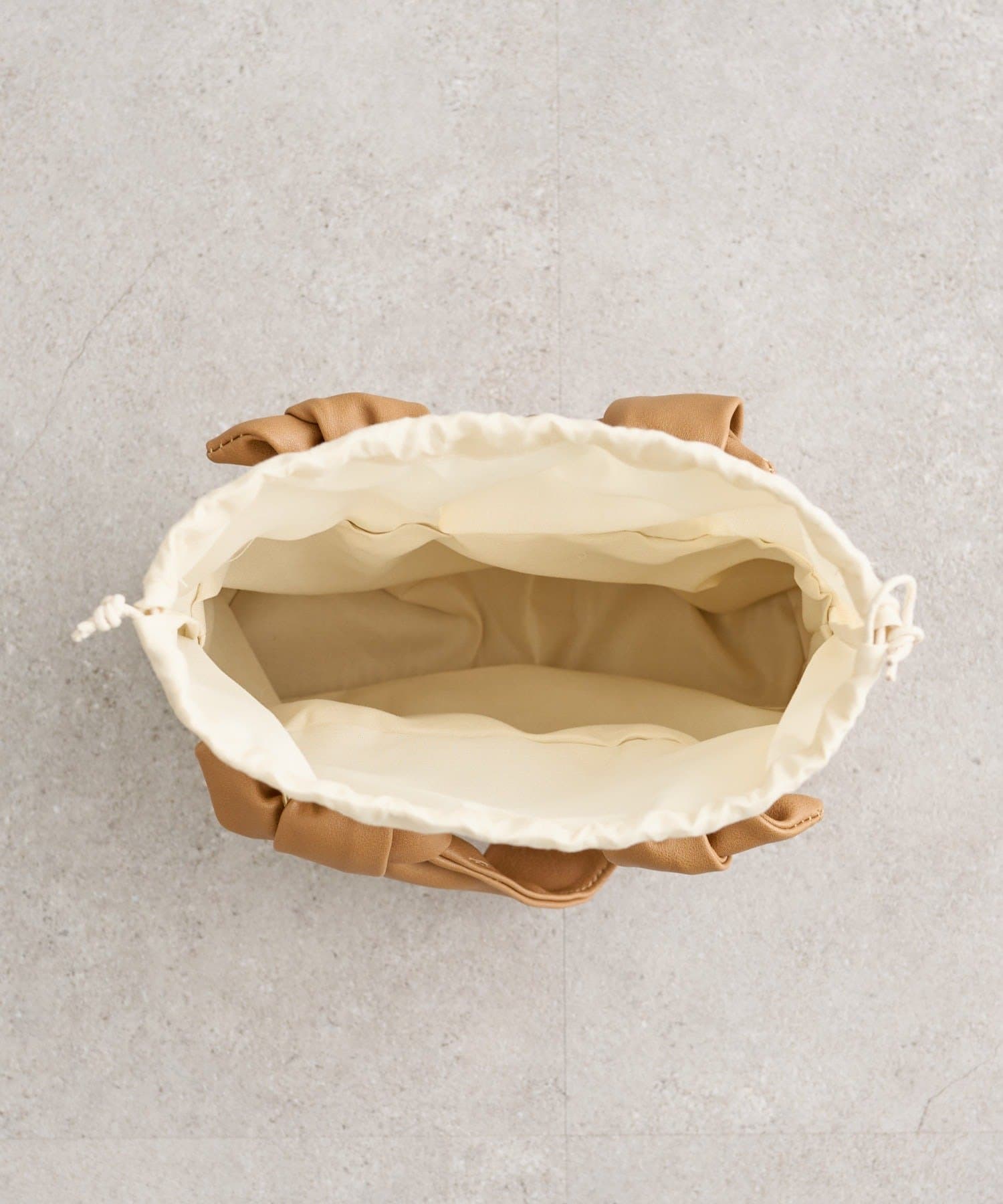 mystic(ミスティック) 結び目ハンドルかごBAG