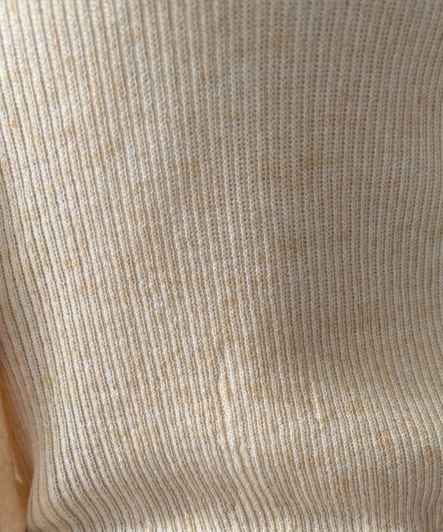 gemeil(ジェムイル) ラメビスチェ×ノースリーブカーディガン(LA-342)