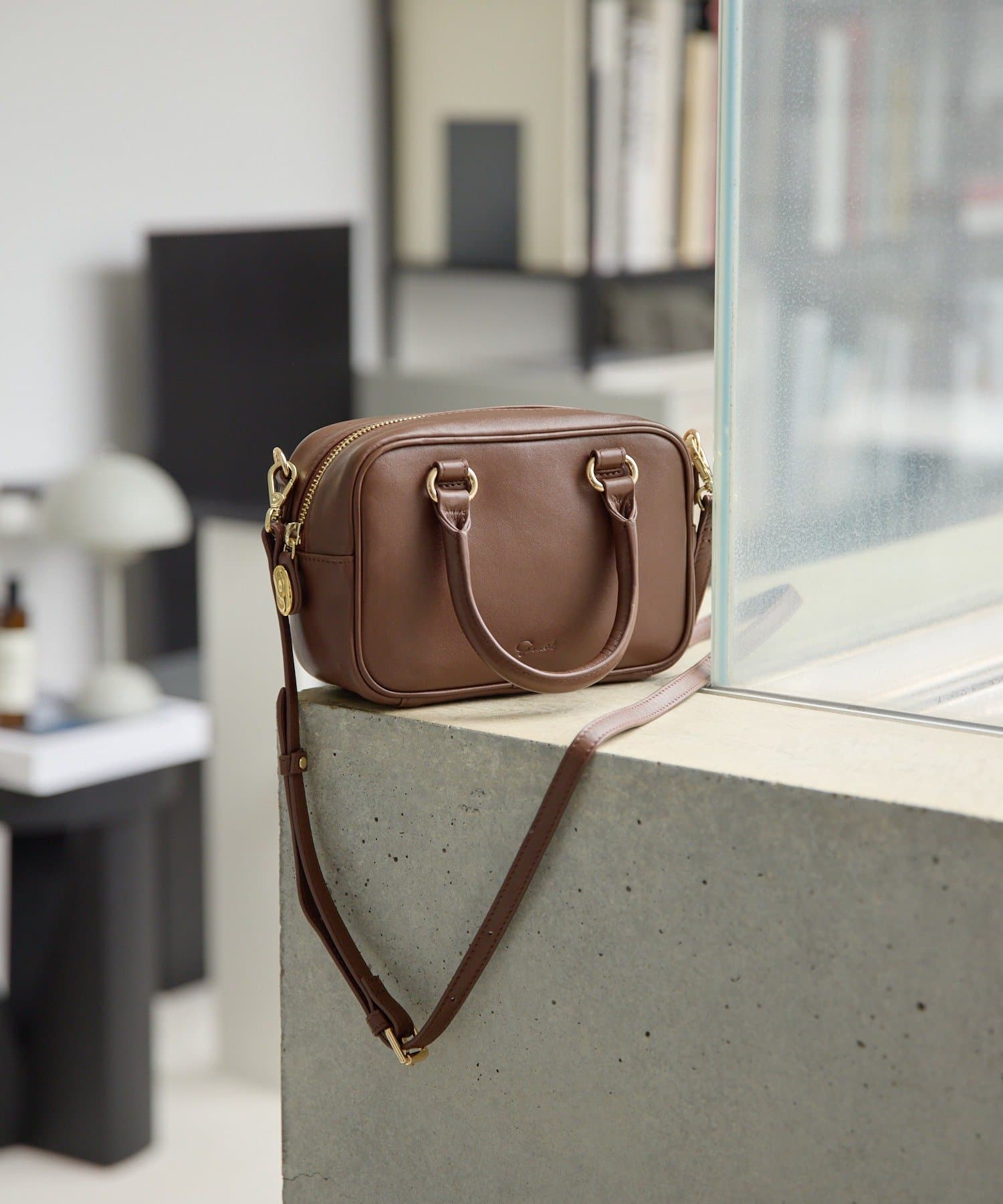 gemeil(ジェムイル) 2WAYコロンボストンバッグ（PT-365）